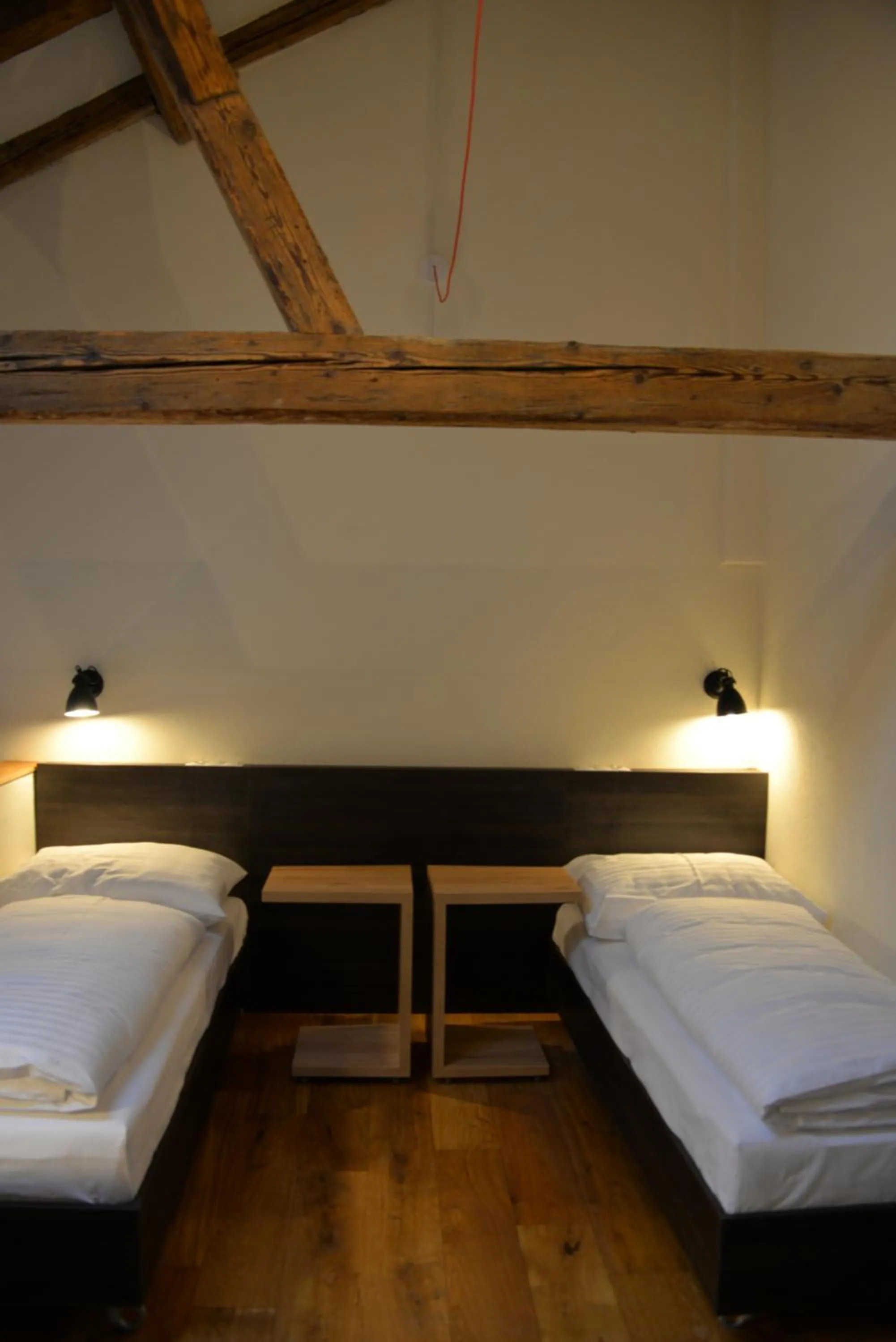 Decorative detail, Bed in Maison am Liesingbach
