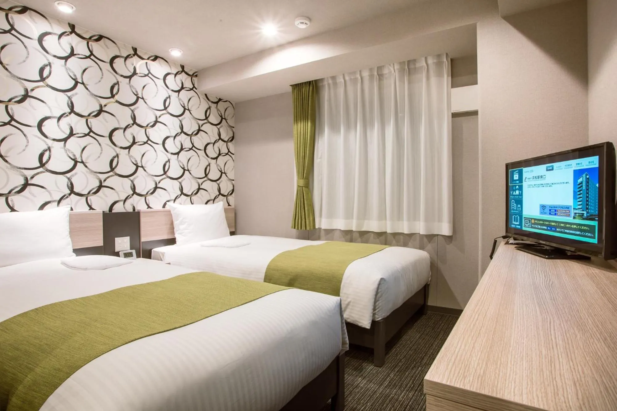 Bedroom, Bed in Kuretake-Inn Hamamatsueki Minamiguchi Premium