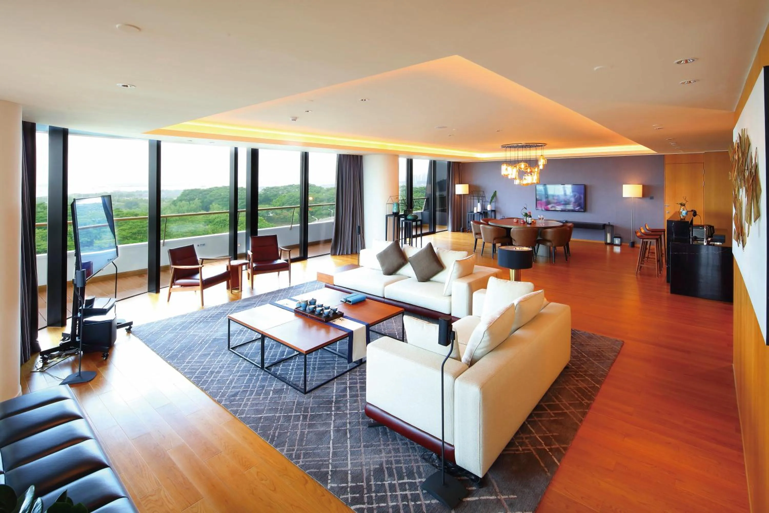 Living room in Guangzhou Nansha Garden Hotel