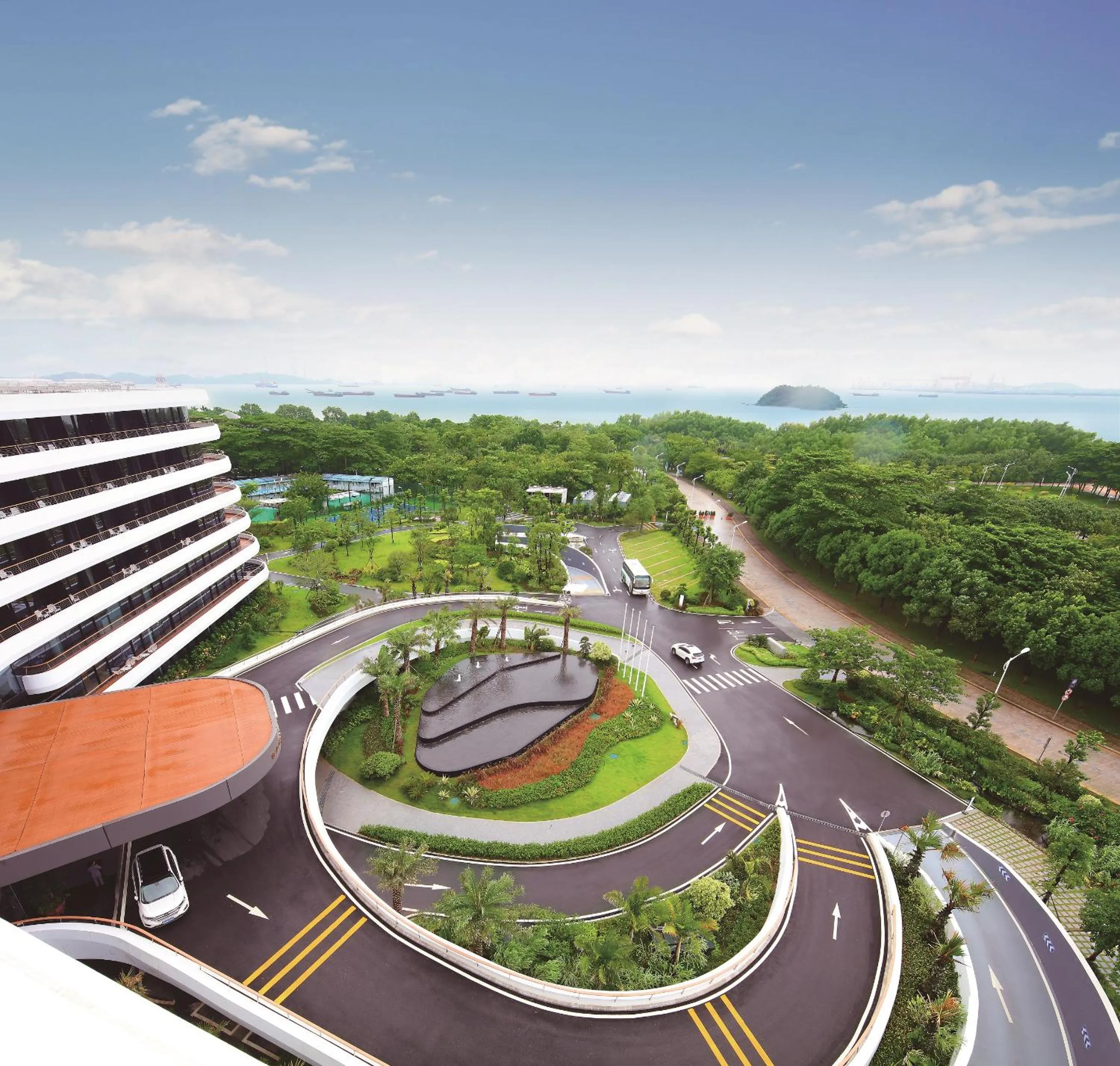 Garden view in Guangzhou Nansha Garden Hotel