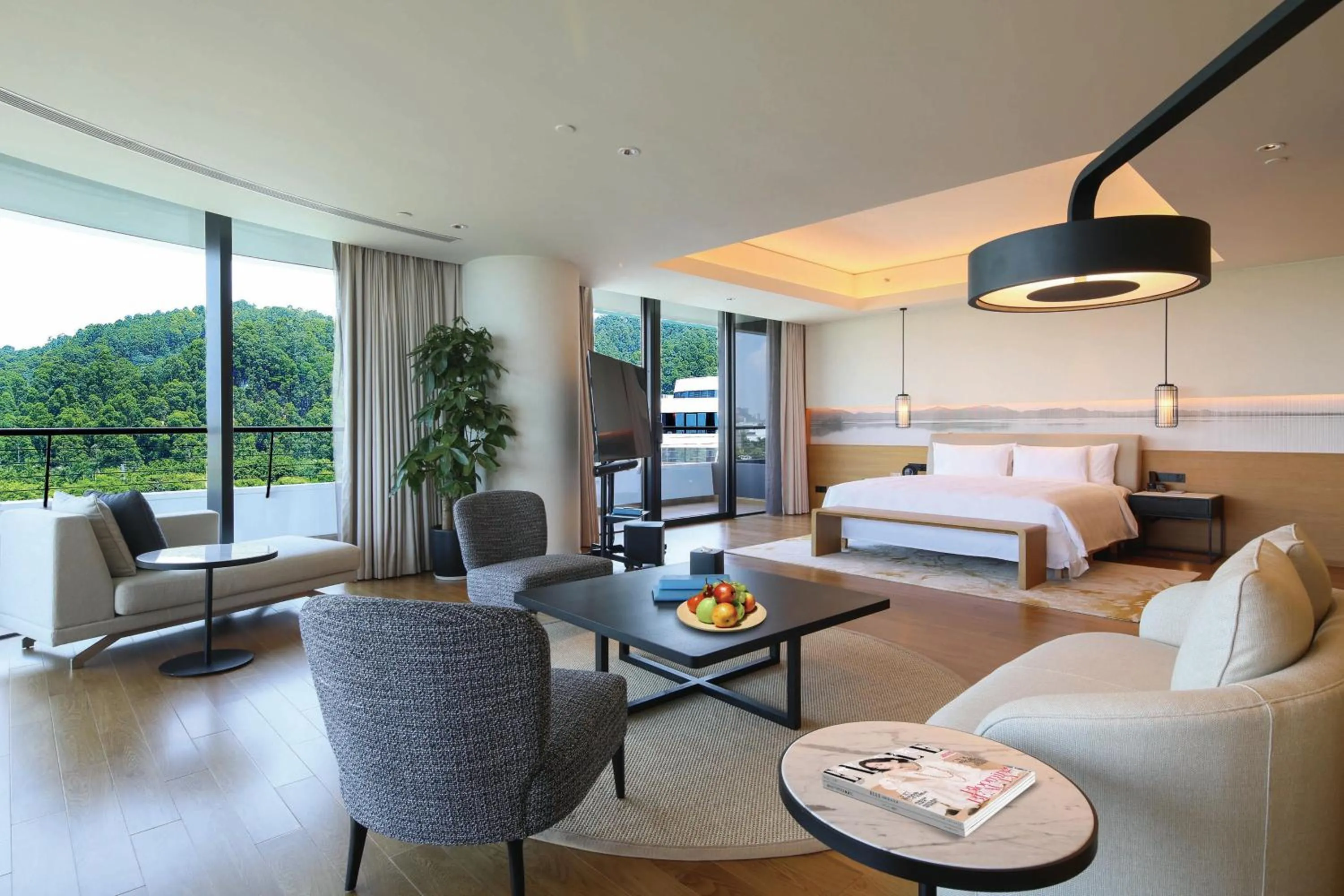 Photo of the whole room, Bed in Guangzhou Nansha Garden Hotel