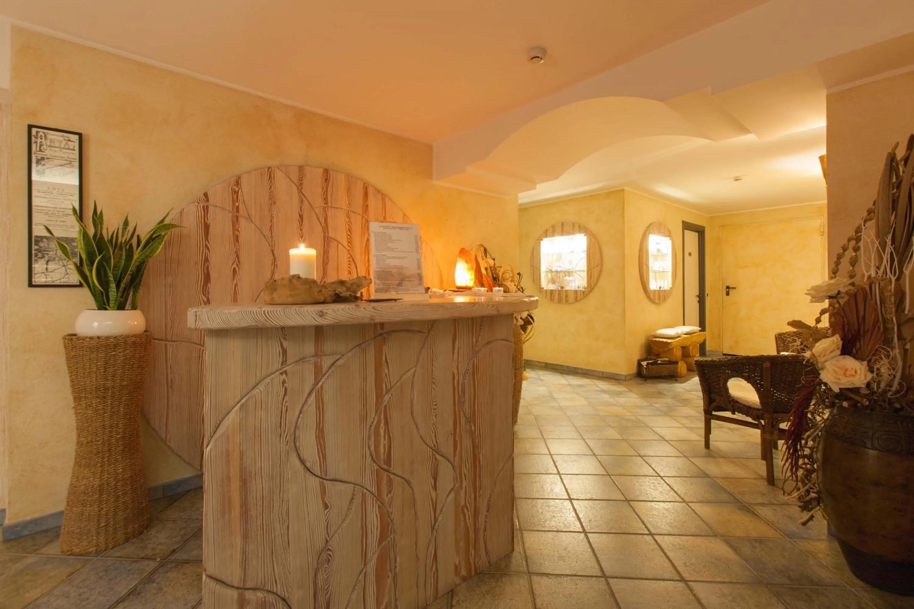 Spa and wellness centre/facilities in Grand Hotel Gortani