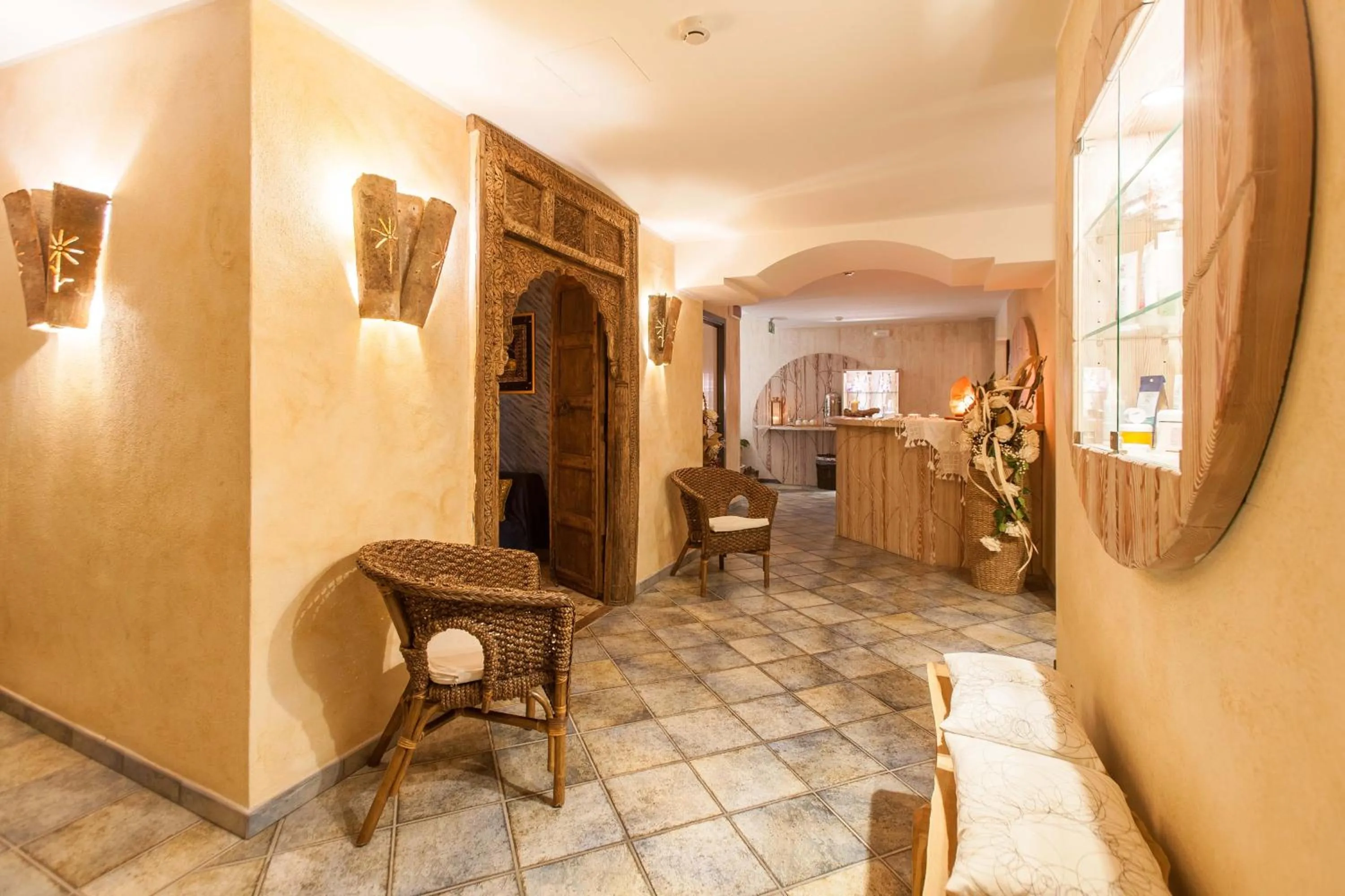 Spa and wellness centre/facilities in Grand Hotel Gortani