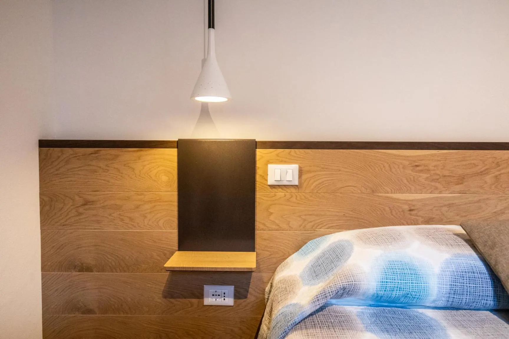 Bed in Grand Hotel Gortani