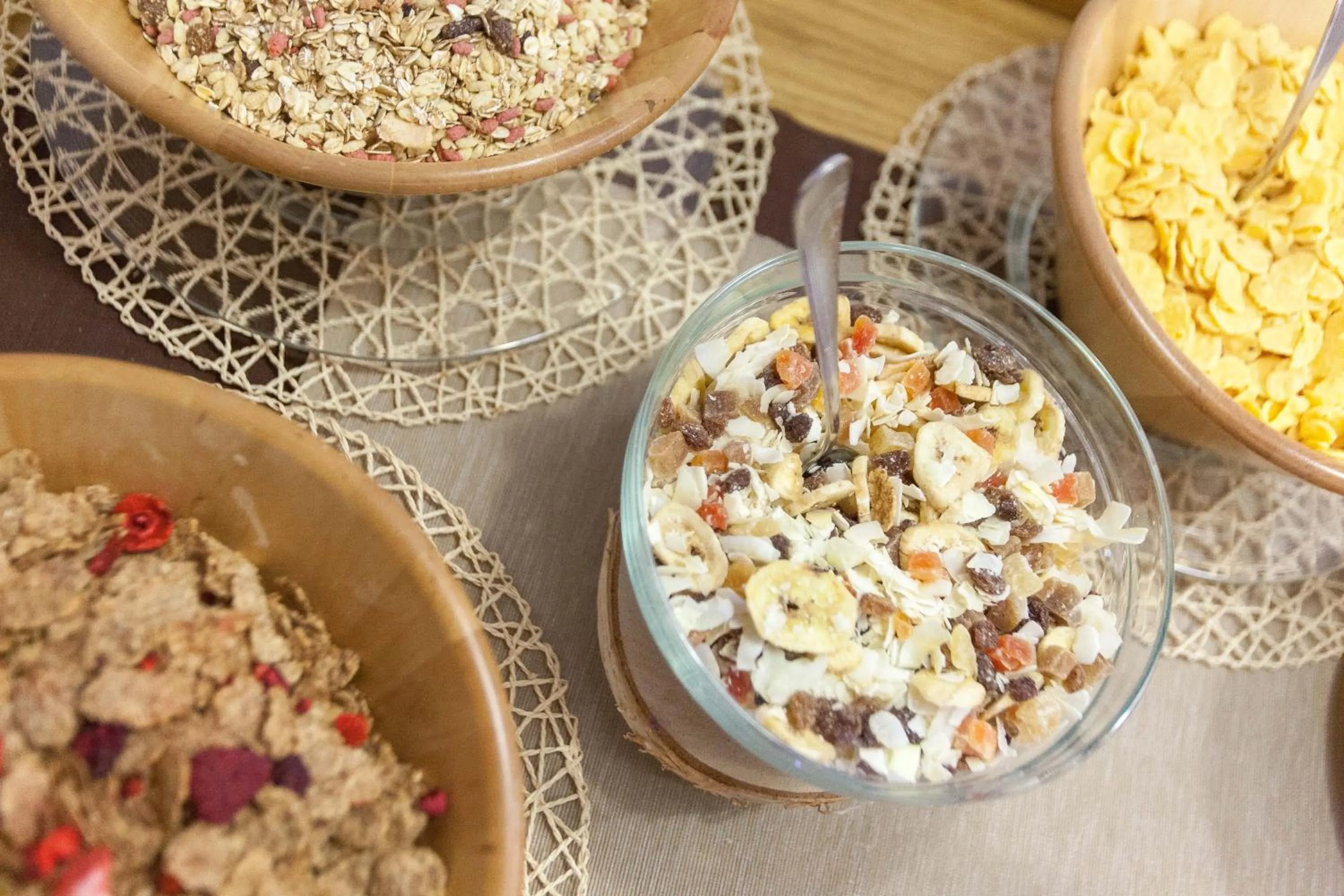 Continental breakfast in Grand Hotel Gortani