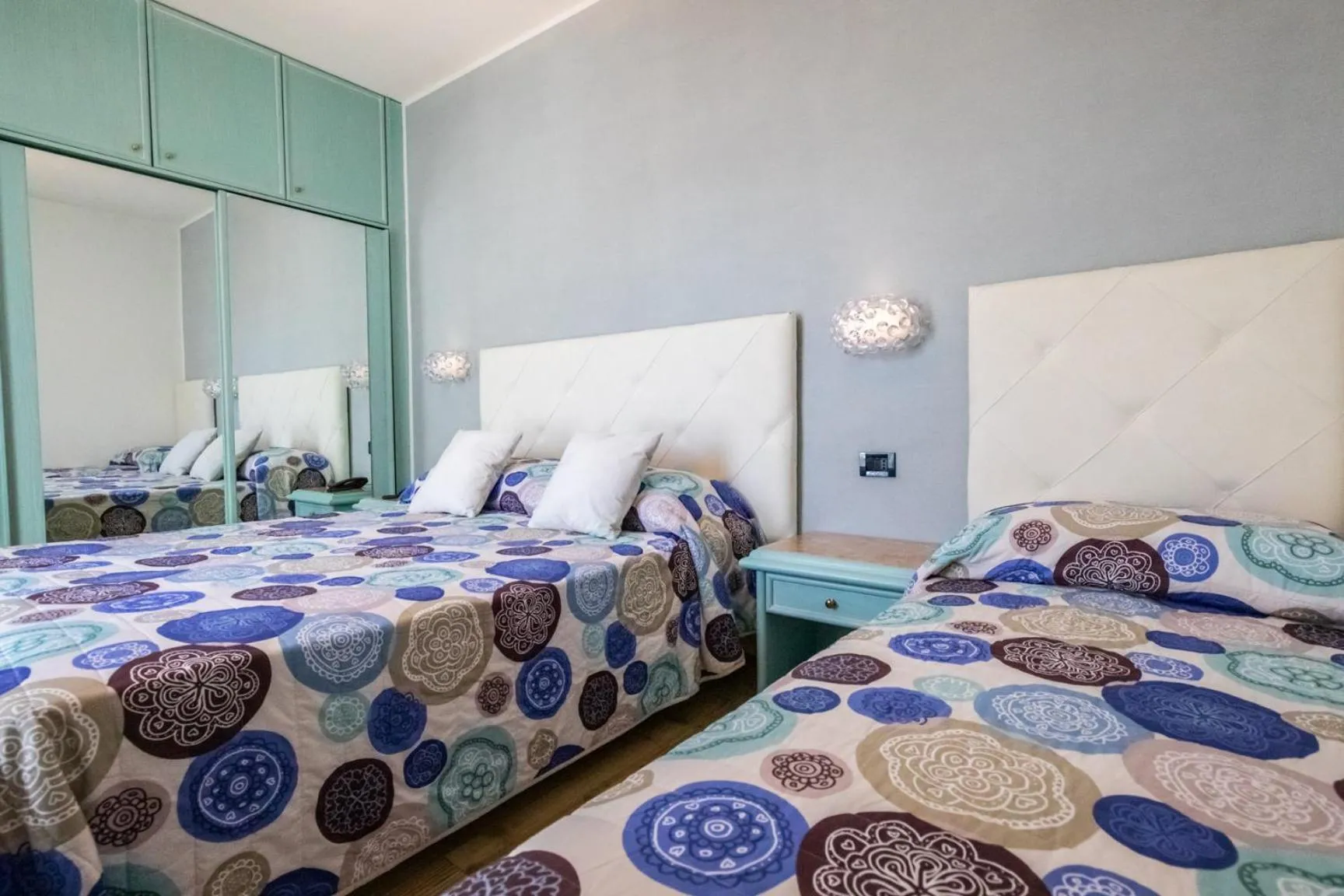 Bed in Grand Hotel Gortani