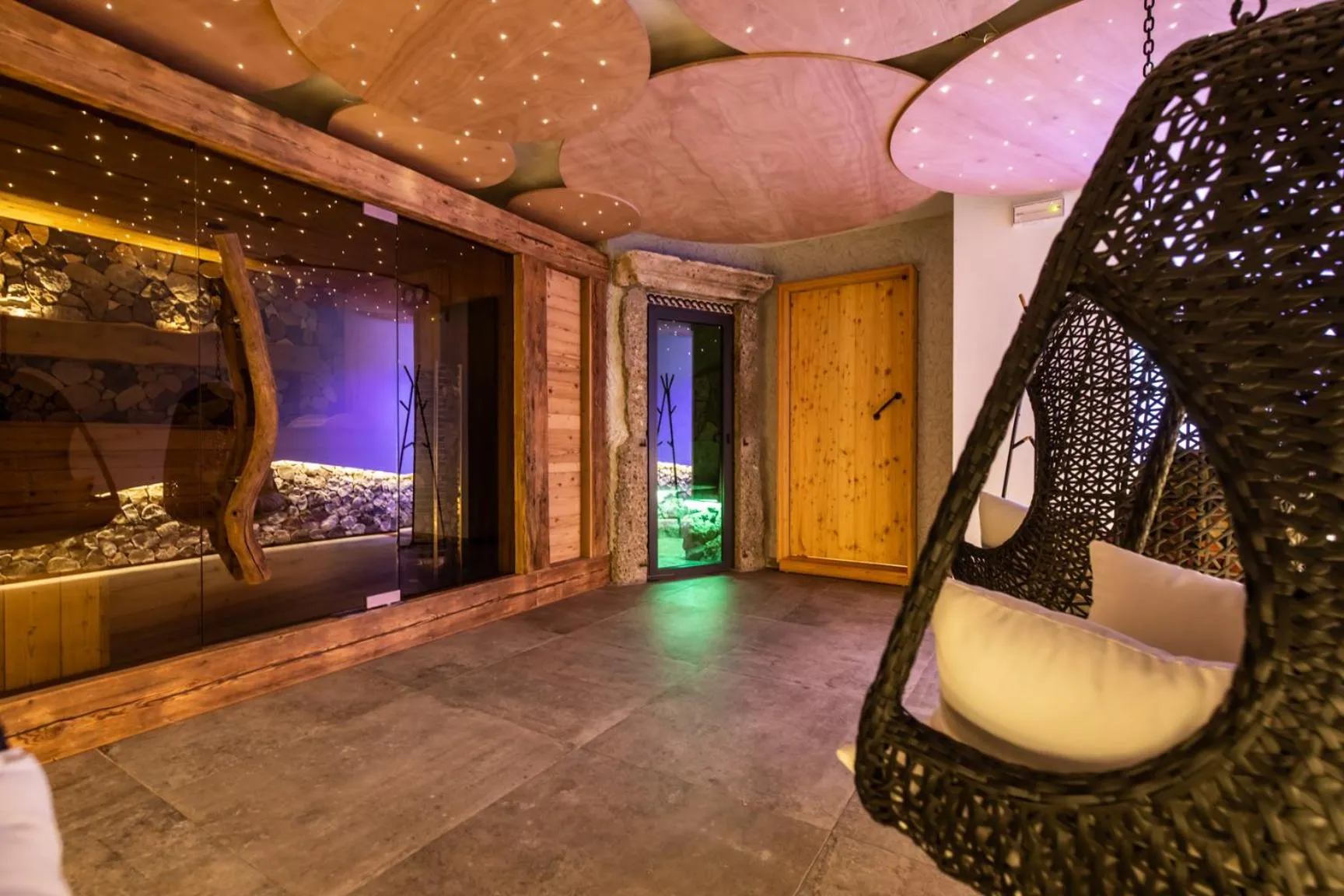 Sauna in Grand Hotel Gortani