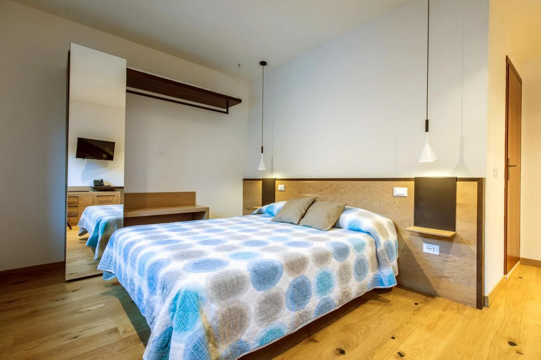 Bed in Grand Hotel Gortani