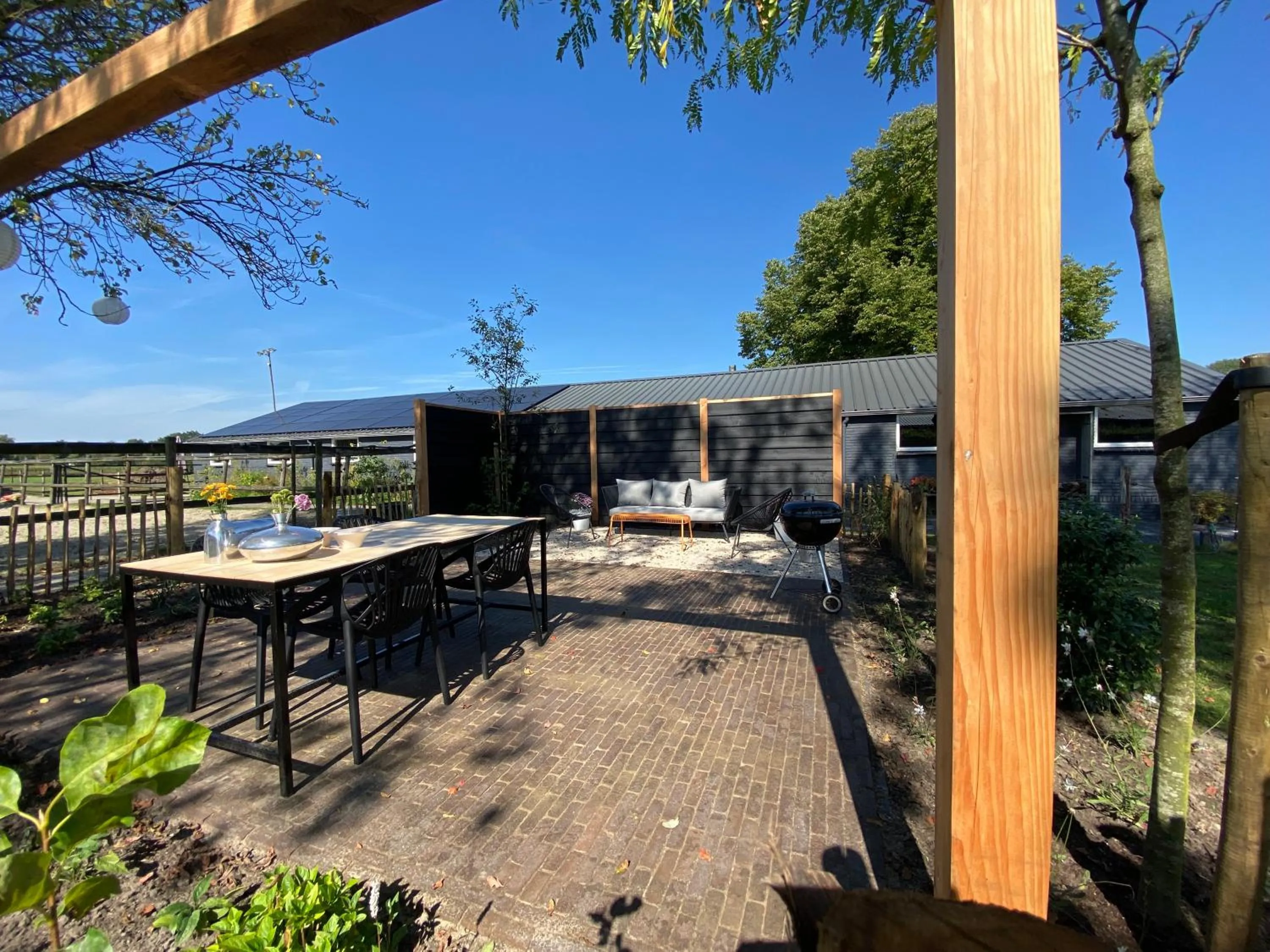 Garden in Slapen bij Uppruna