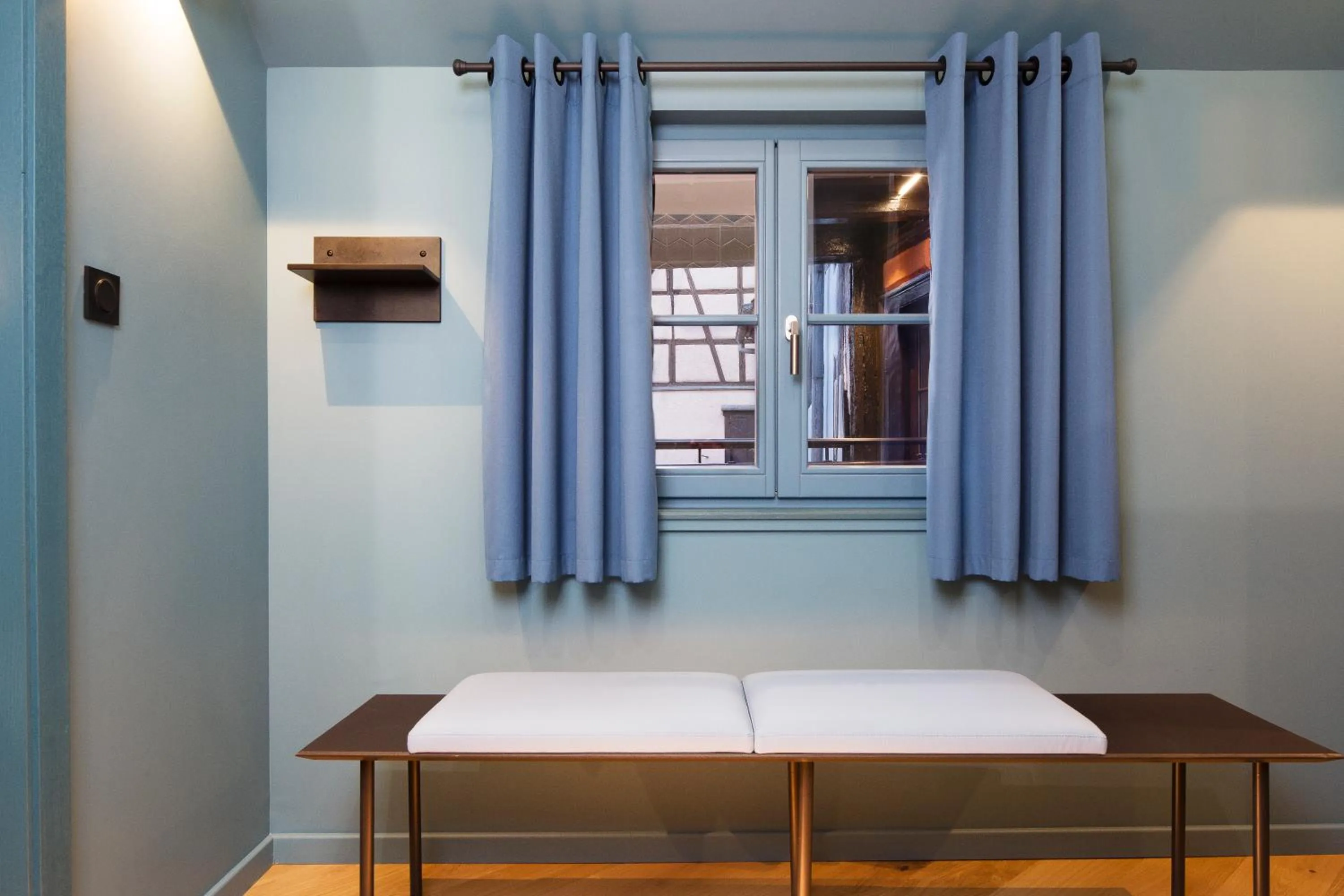 Living room in Hotel Le Colombier Suites