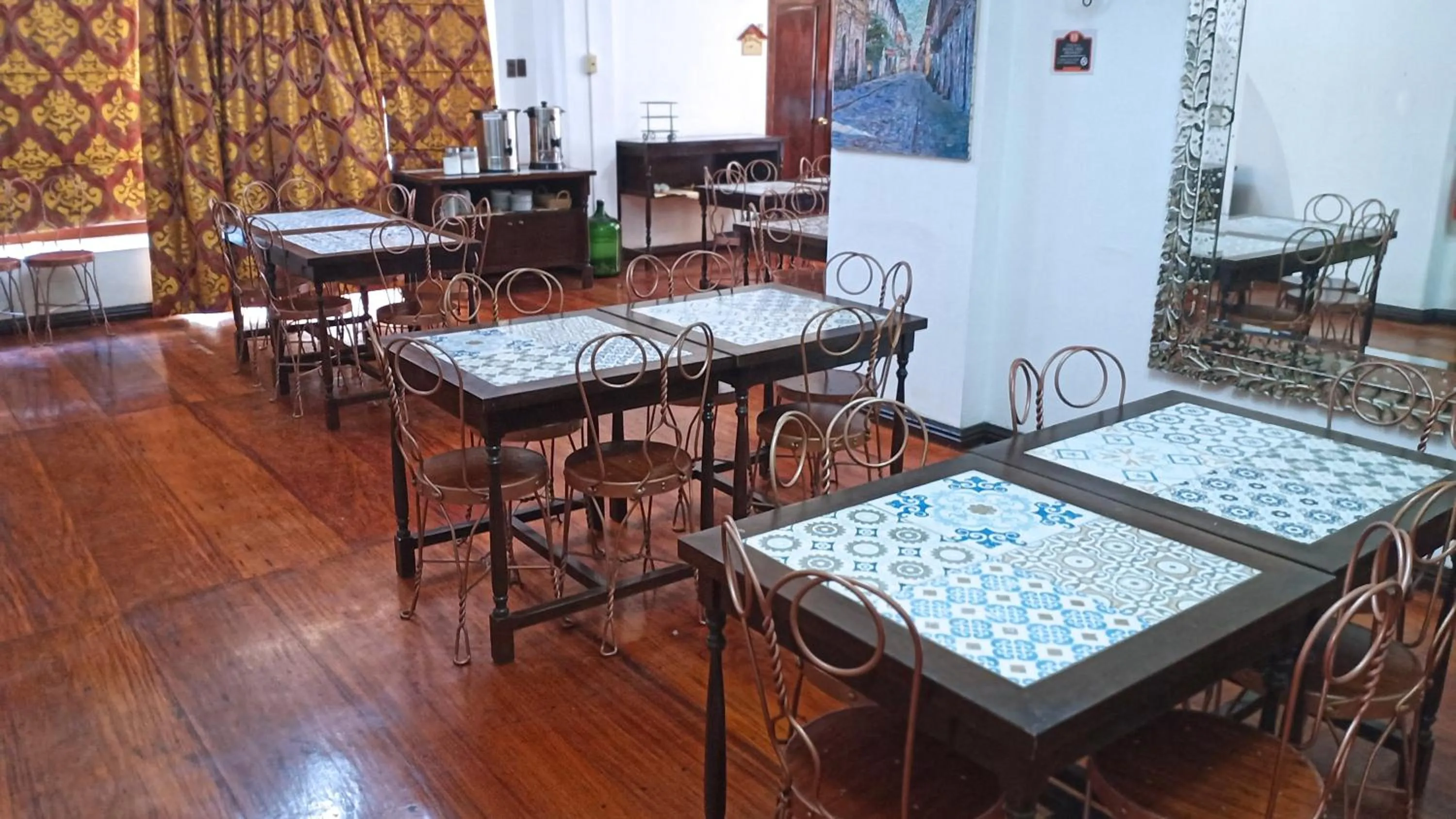 Dining area in My Vigan Home Hotel