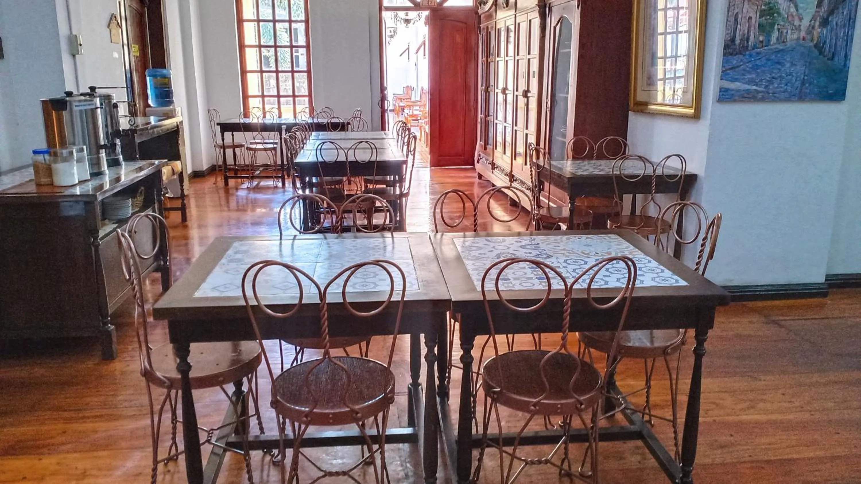 Dining area in My Vigan Home Hotel