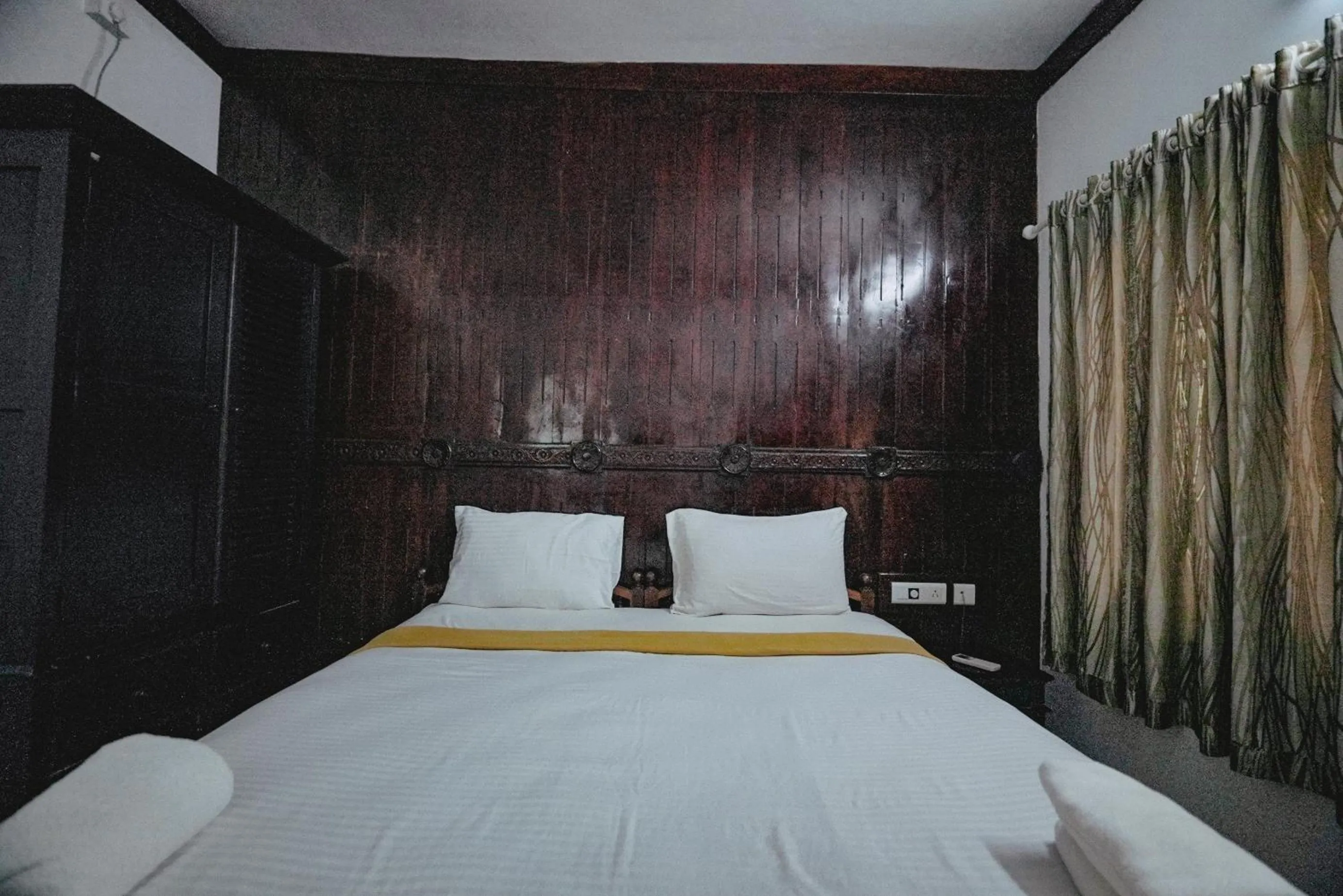 Bed in Raja Park Beach Resort