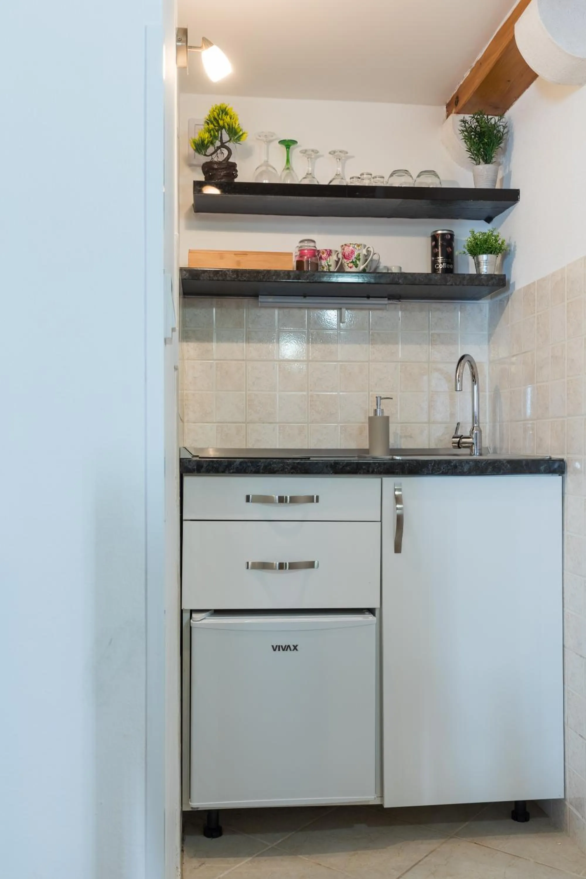 Kitchen or kitchenette in Apartments Ivana