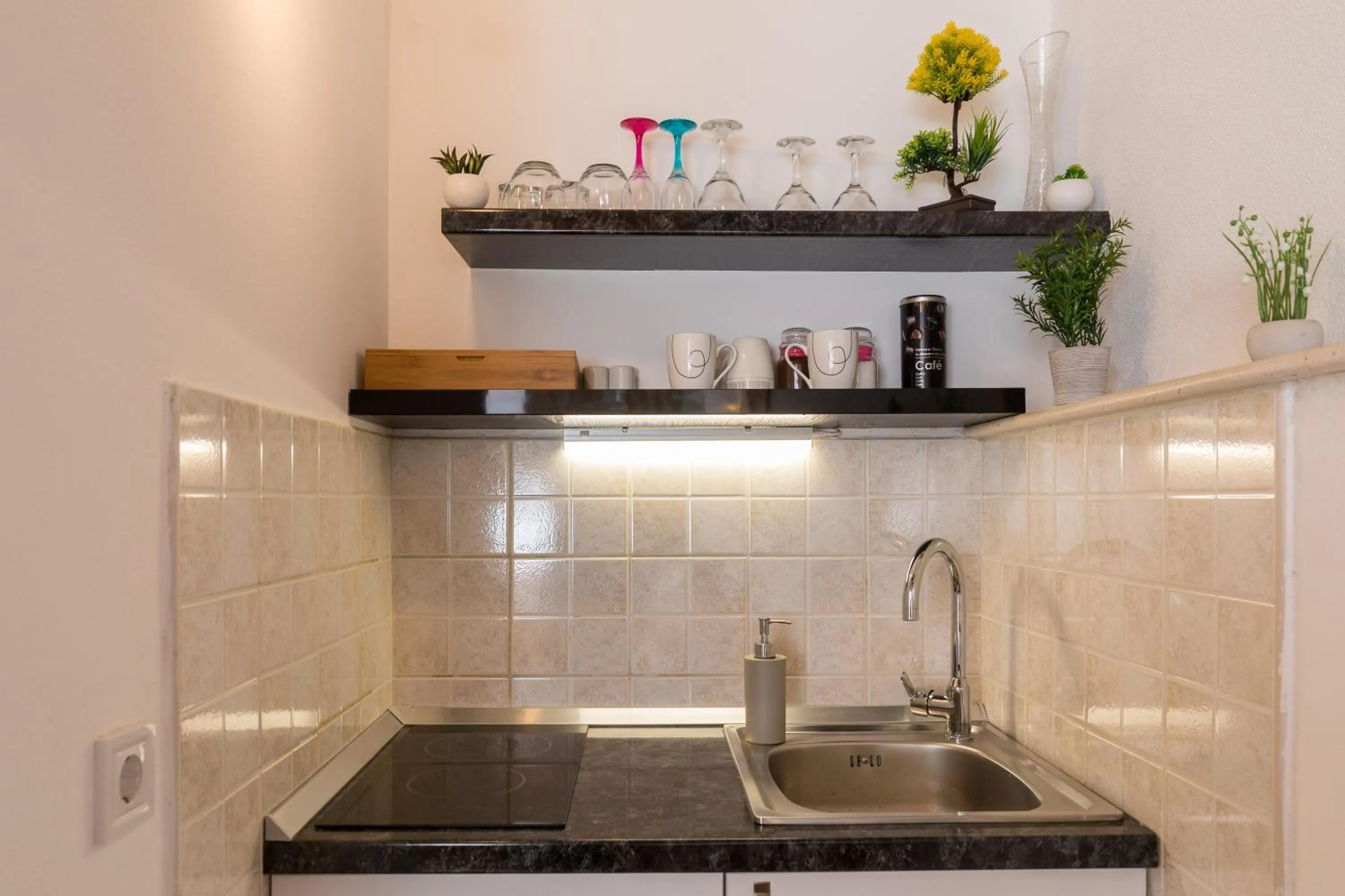 Kitchen or kitchenette in Apartments Ivana