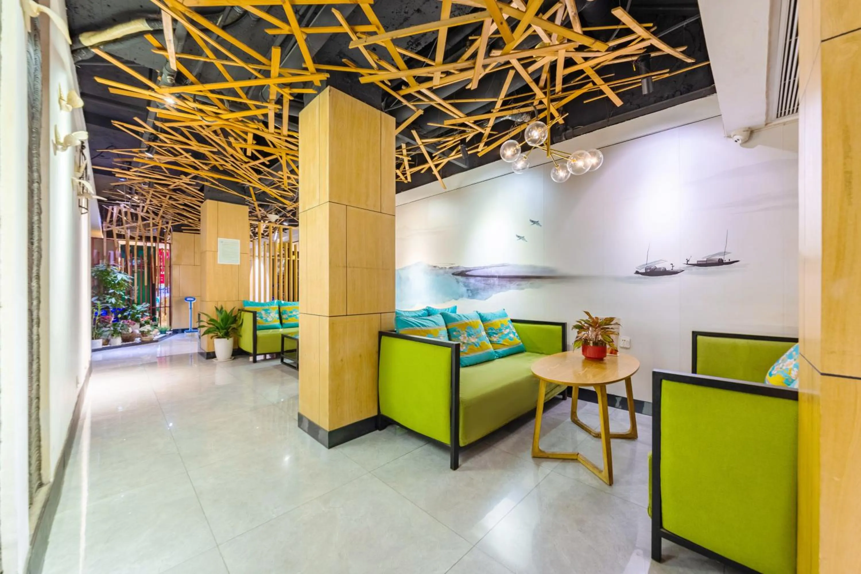 Seating area in Guangzhou Hongcheng Hotel