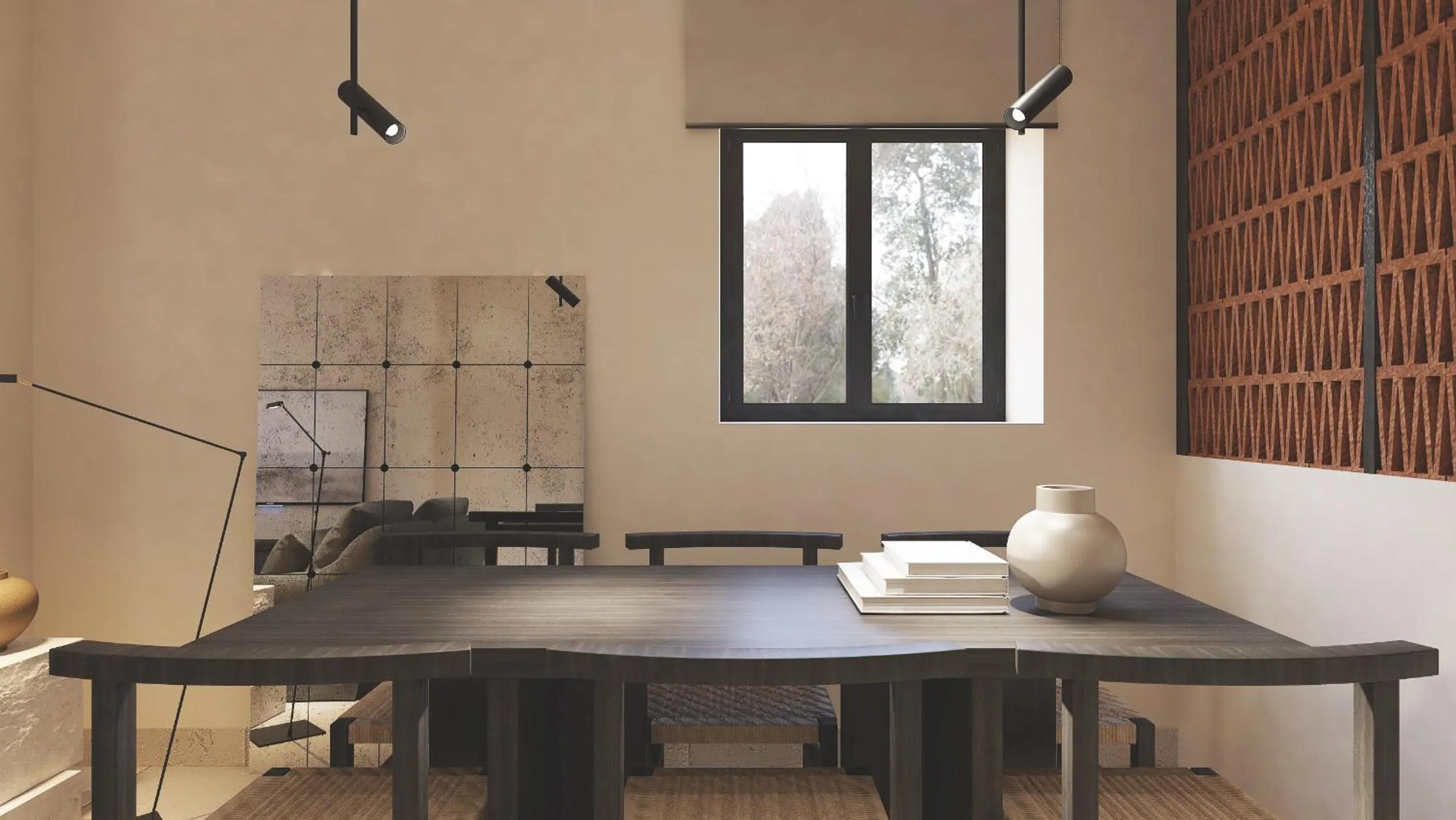 Dining area in Melidron Hotel Suites Villas