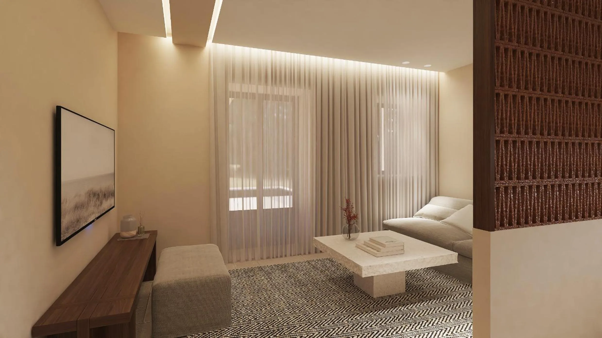 TV and multimedia in Melidron Hotel Suites Villas