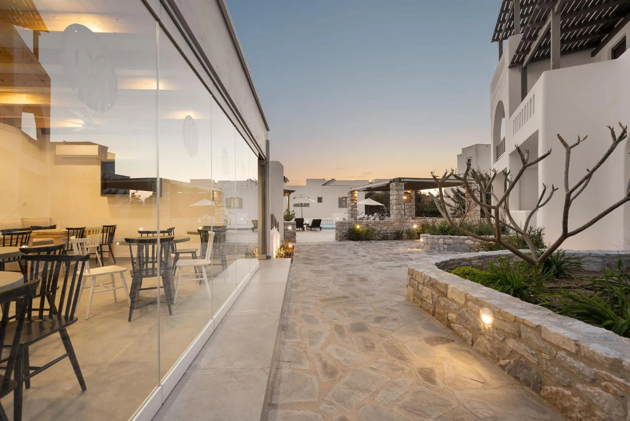 Patio in Melidron Hotel & Suites