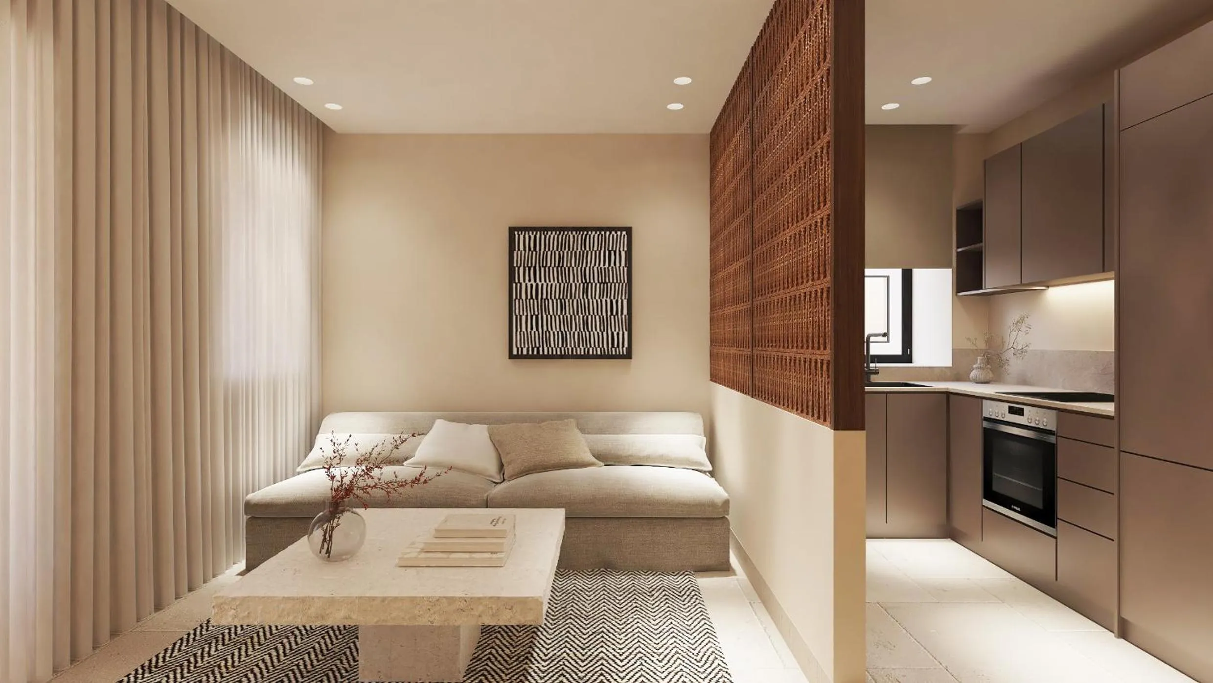 Kitchen or kitchenette in Melidron Hotel Suites Villas