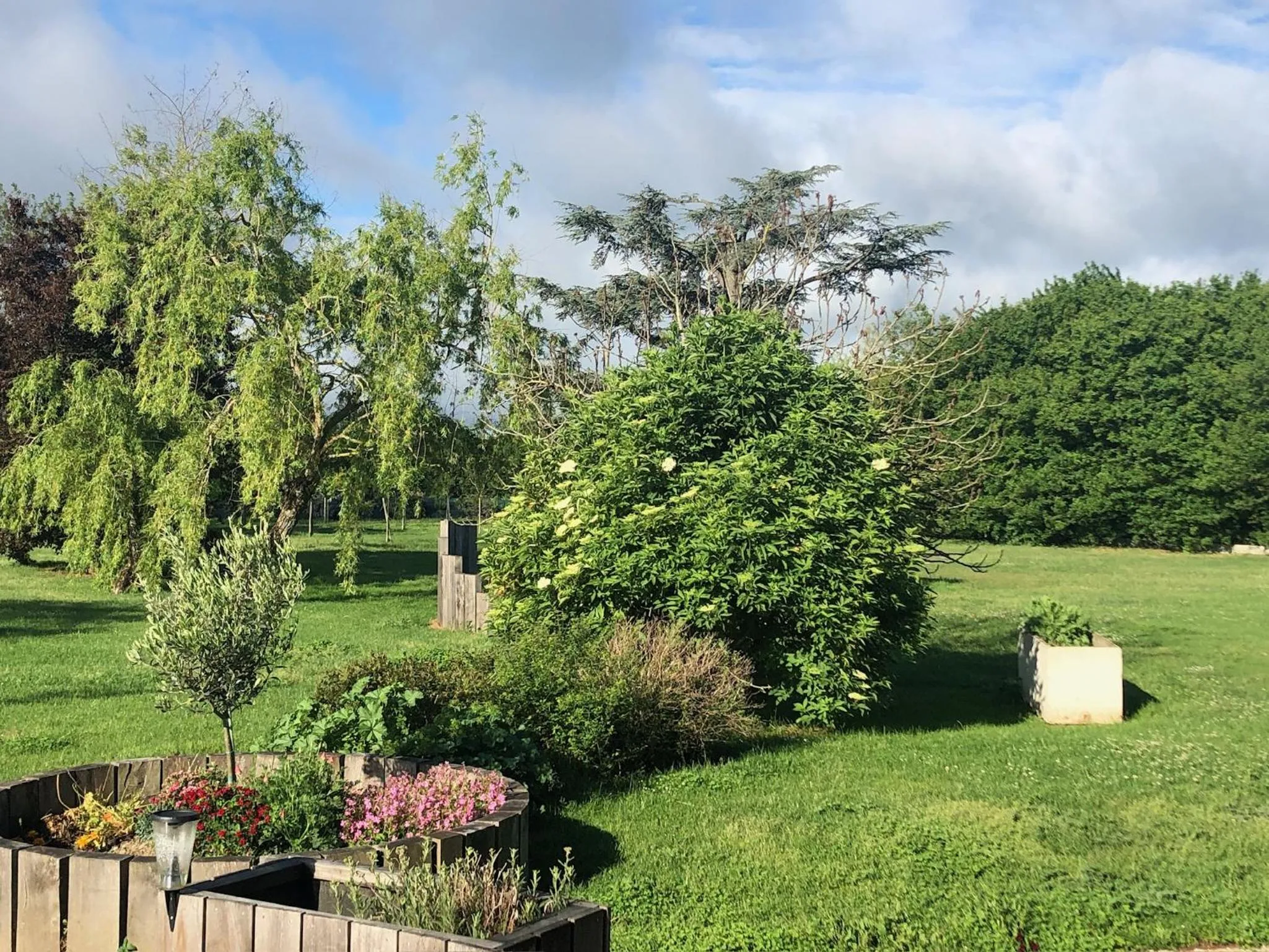 Garden in La Garoffe