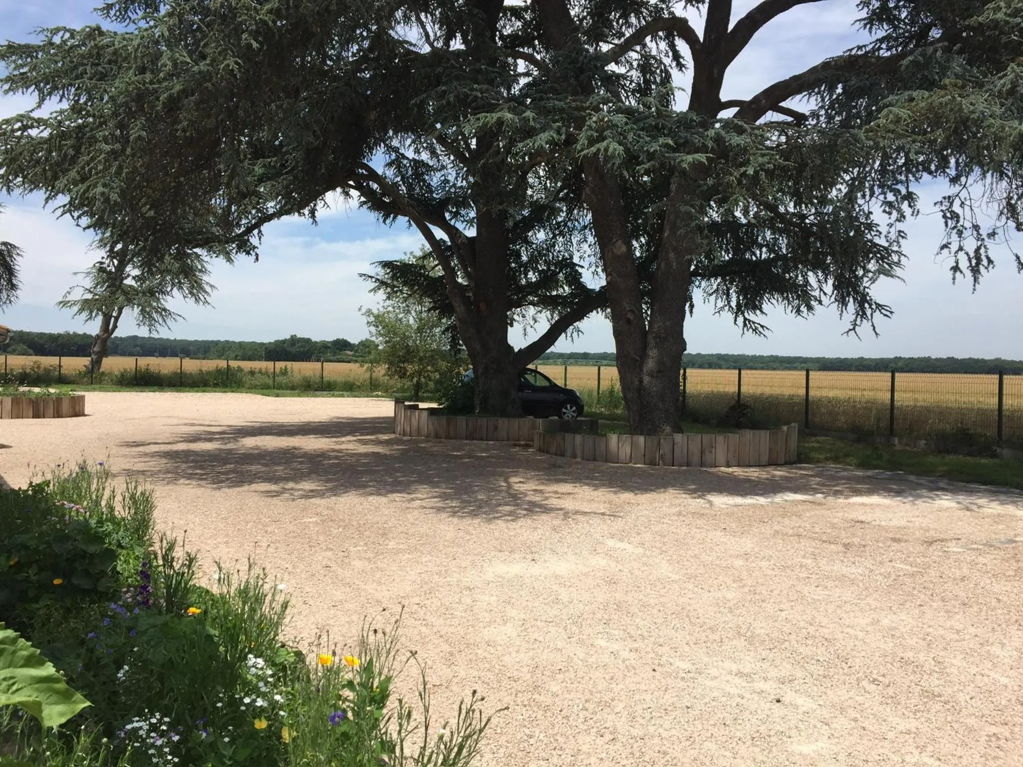 Parking in La Garoffe