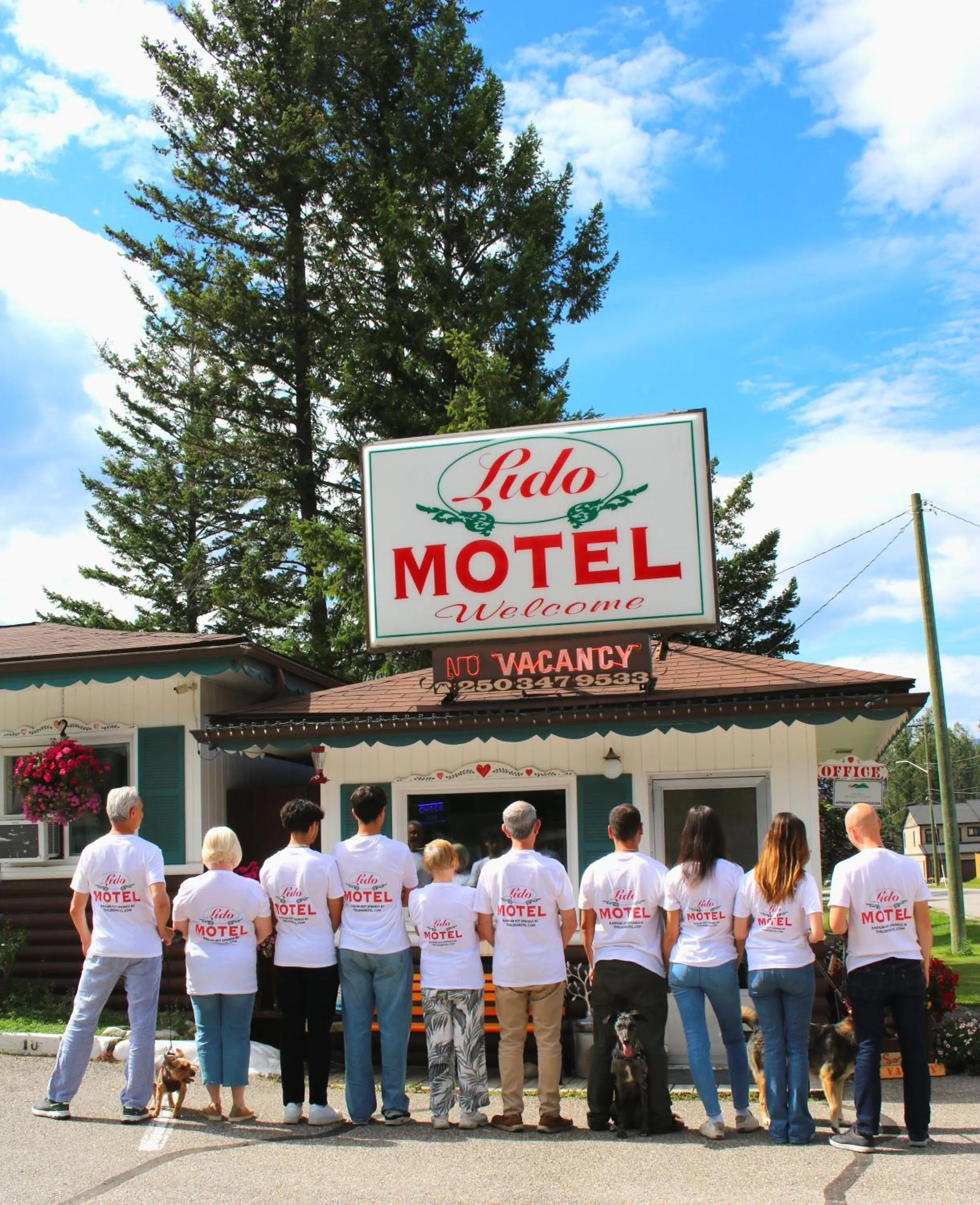 Lobby or reception in Lido Motel