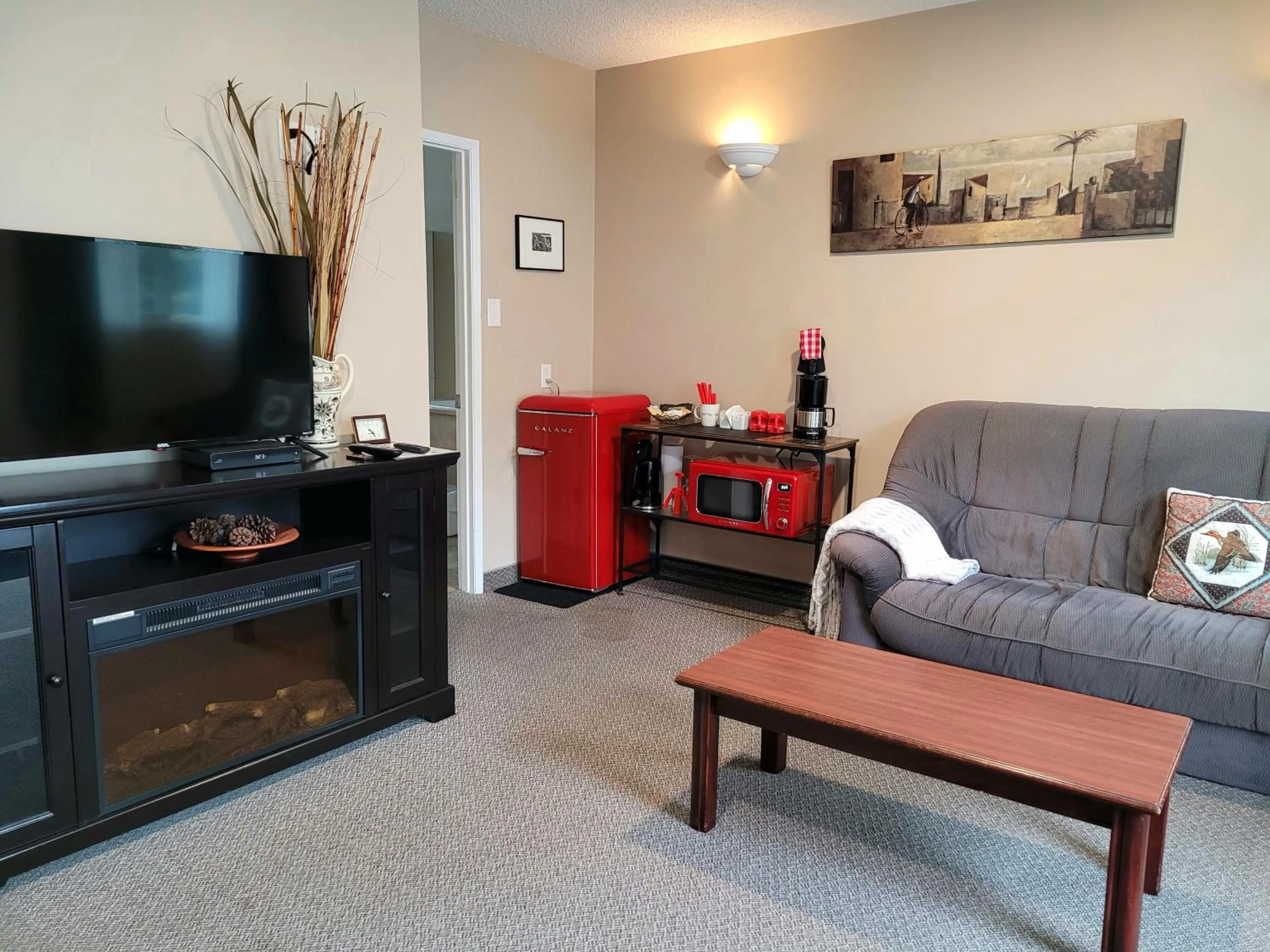 Living room in Lido Motel