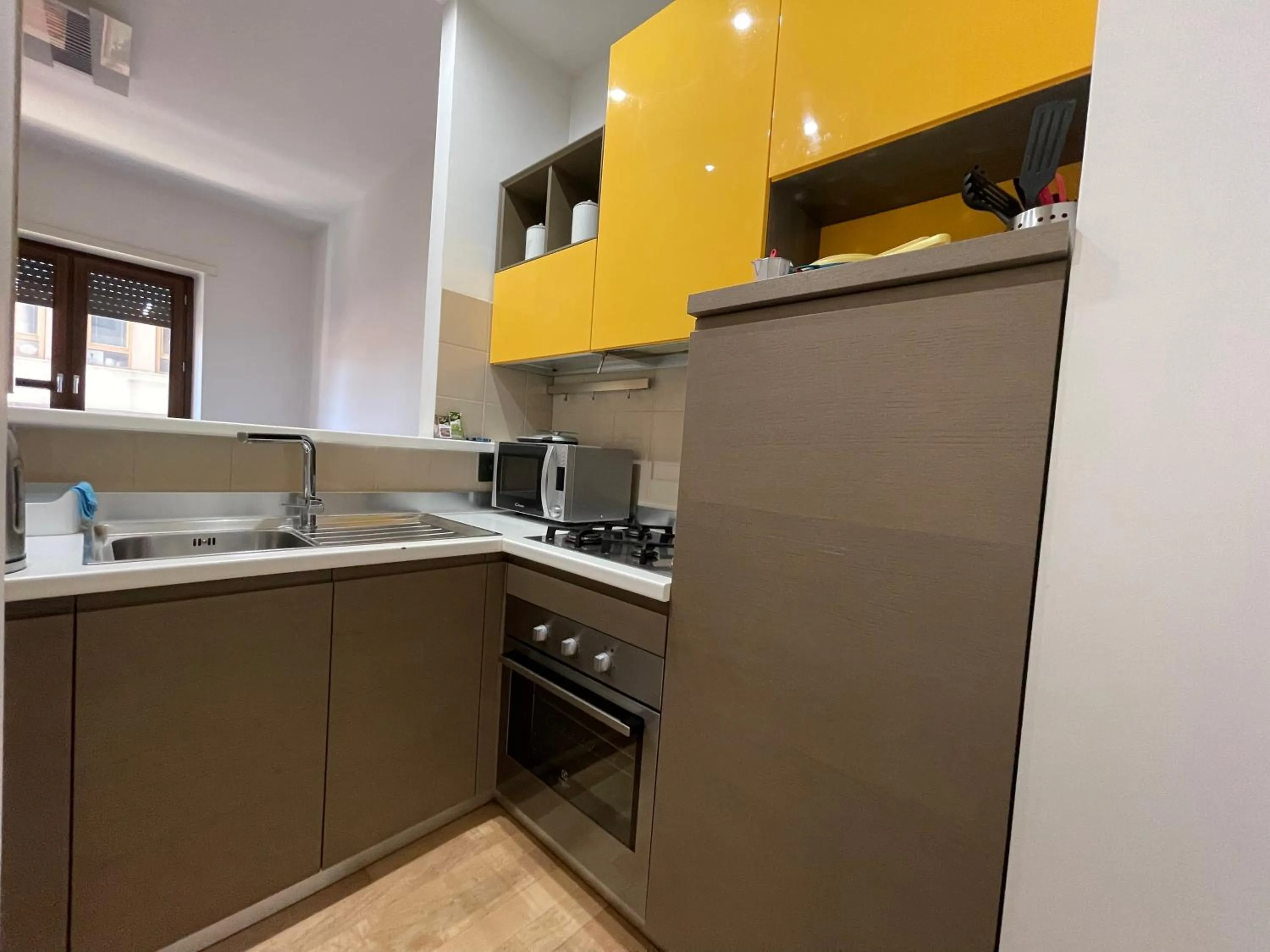 Kitchen or kitchenette in Luciano Laterani Guest House