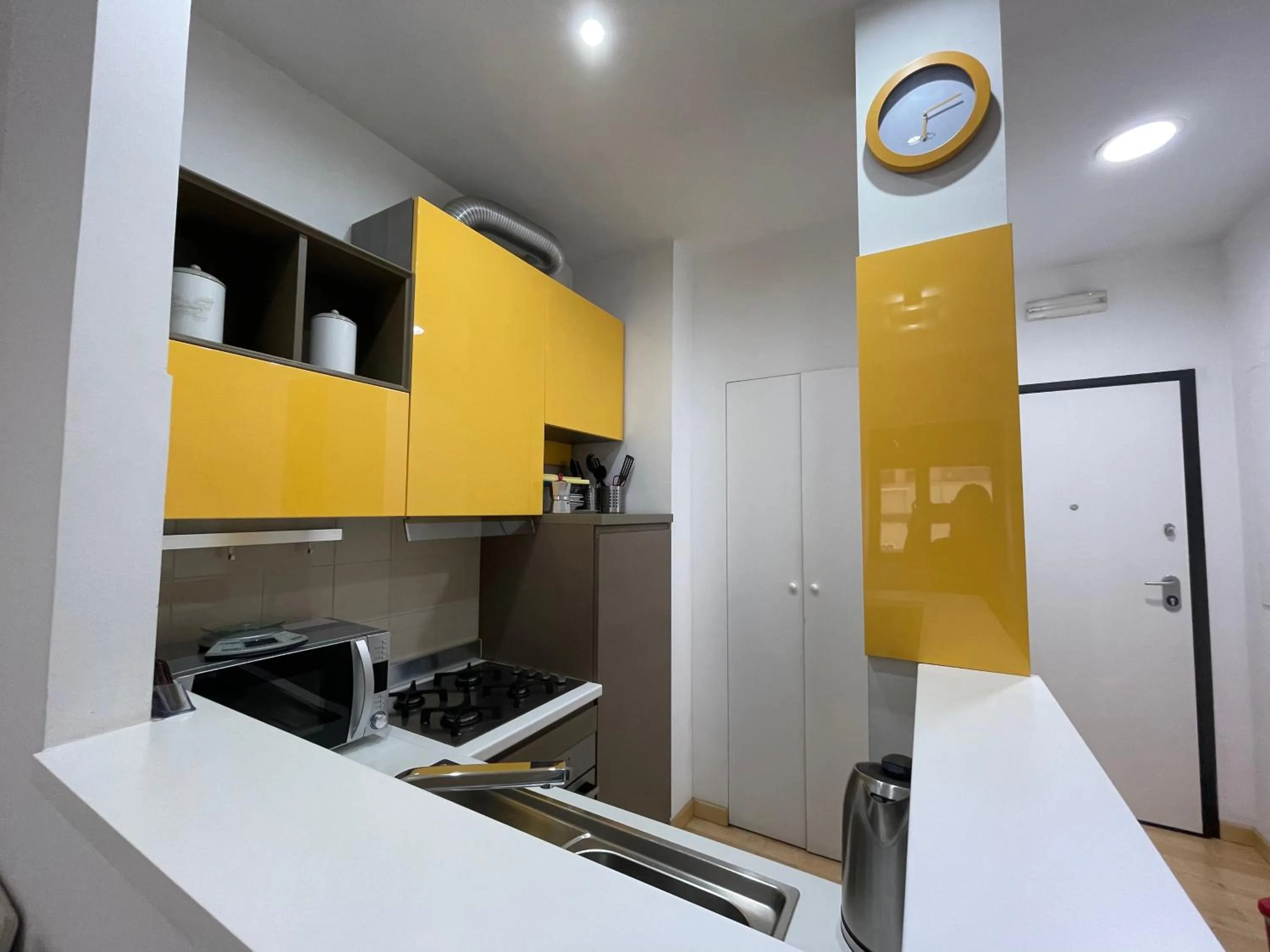 Kitchen or kitchenette in Luciano Laterani Guest House