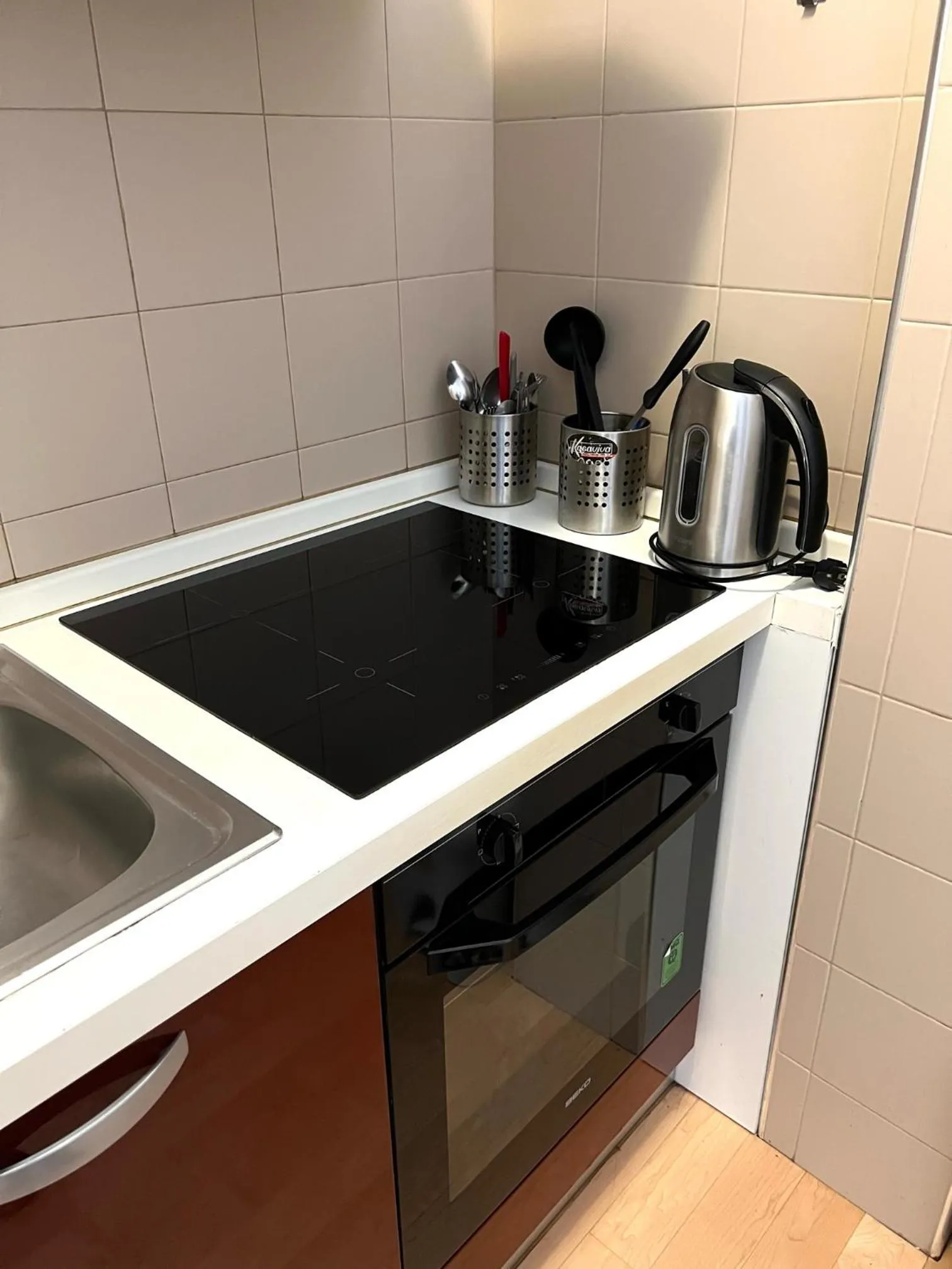 Kitchen or kitchenette in Luciano Laterani Guest House