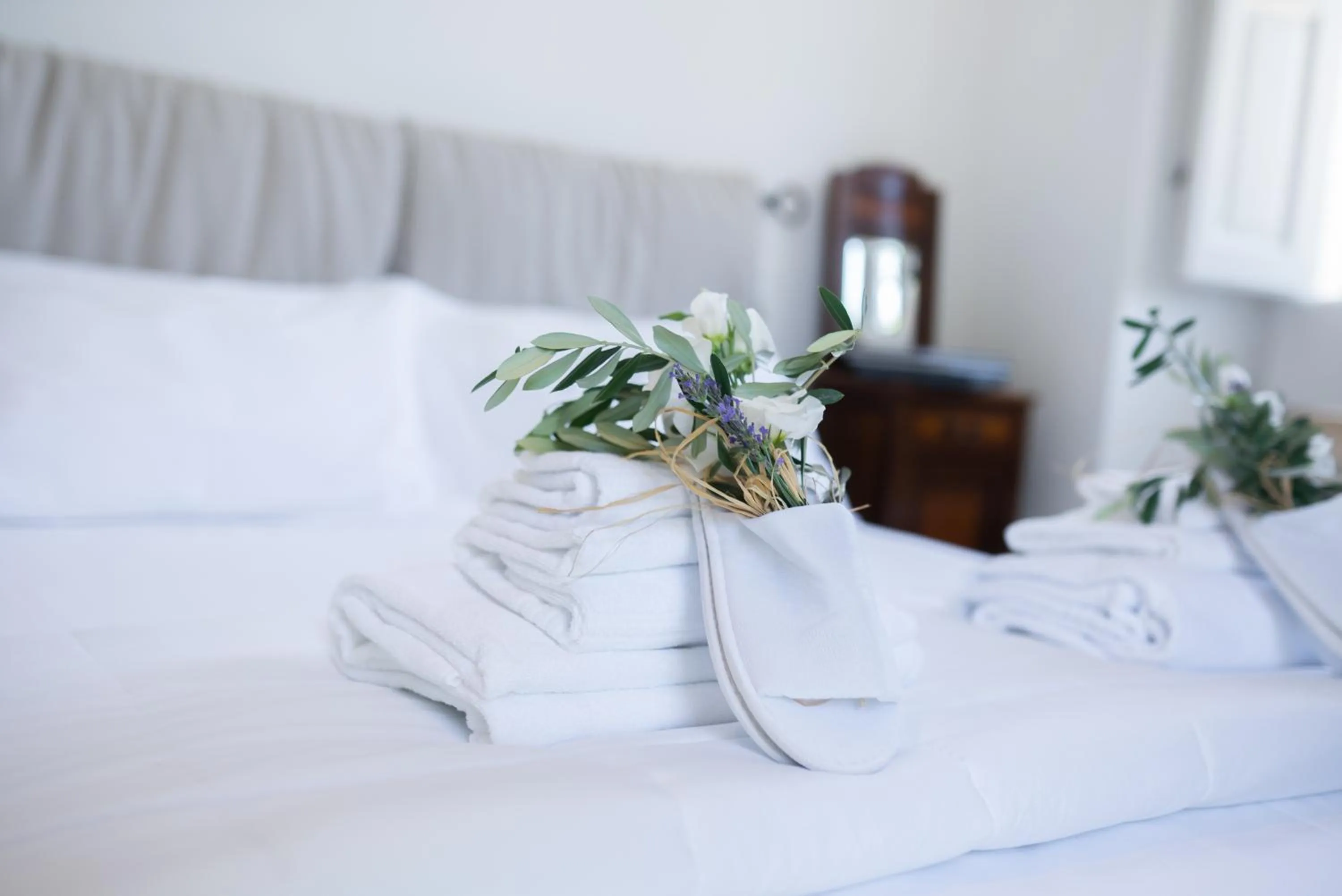 Bed in Masseria Montepaolo Dimora di Charme