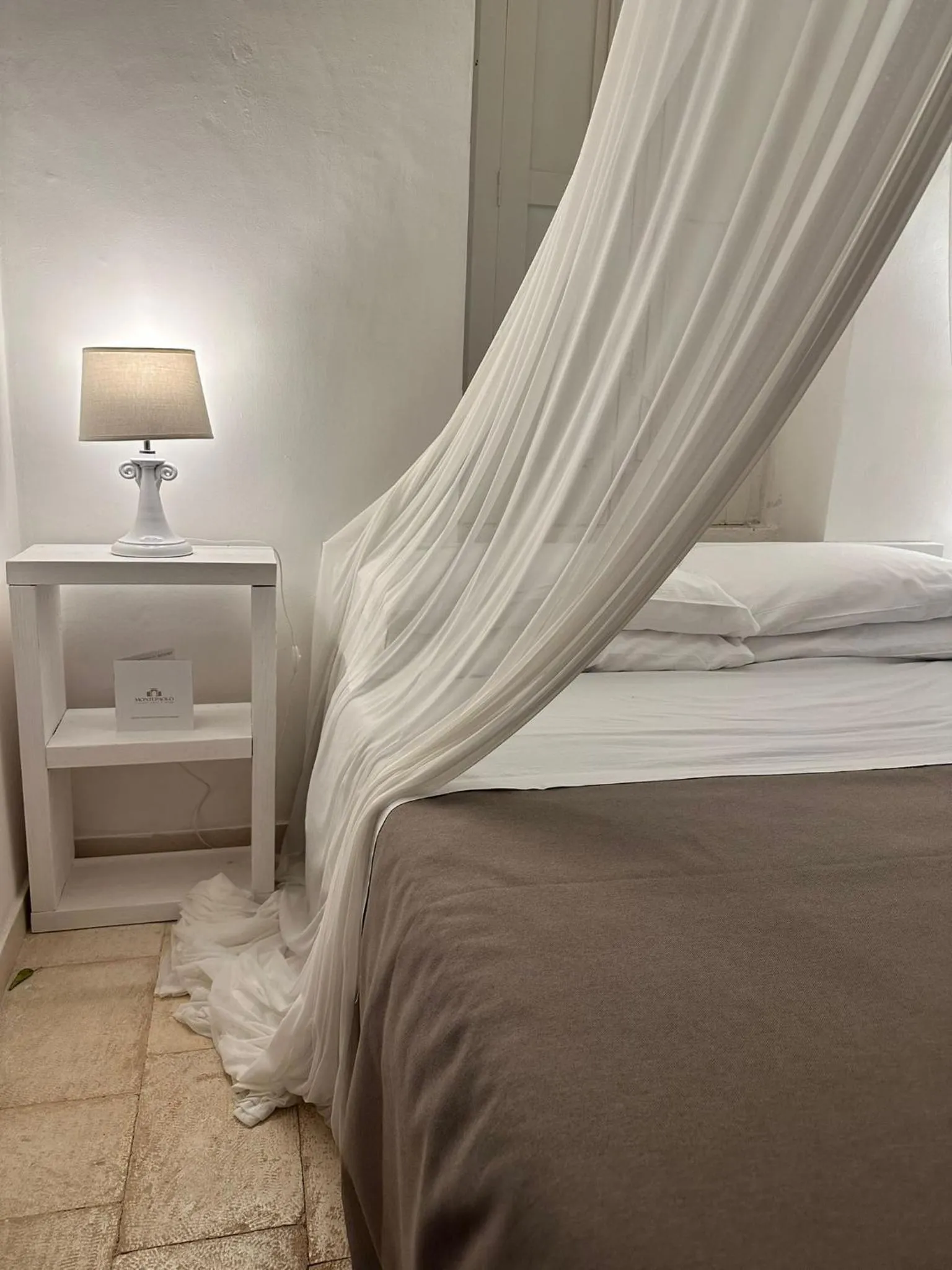 Bed in Masseria Montepaolo Dimora di Charme