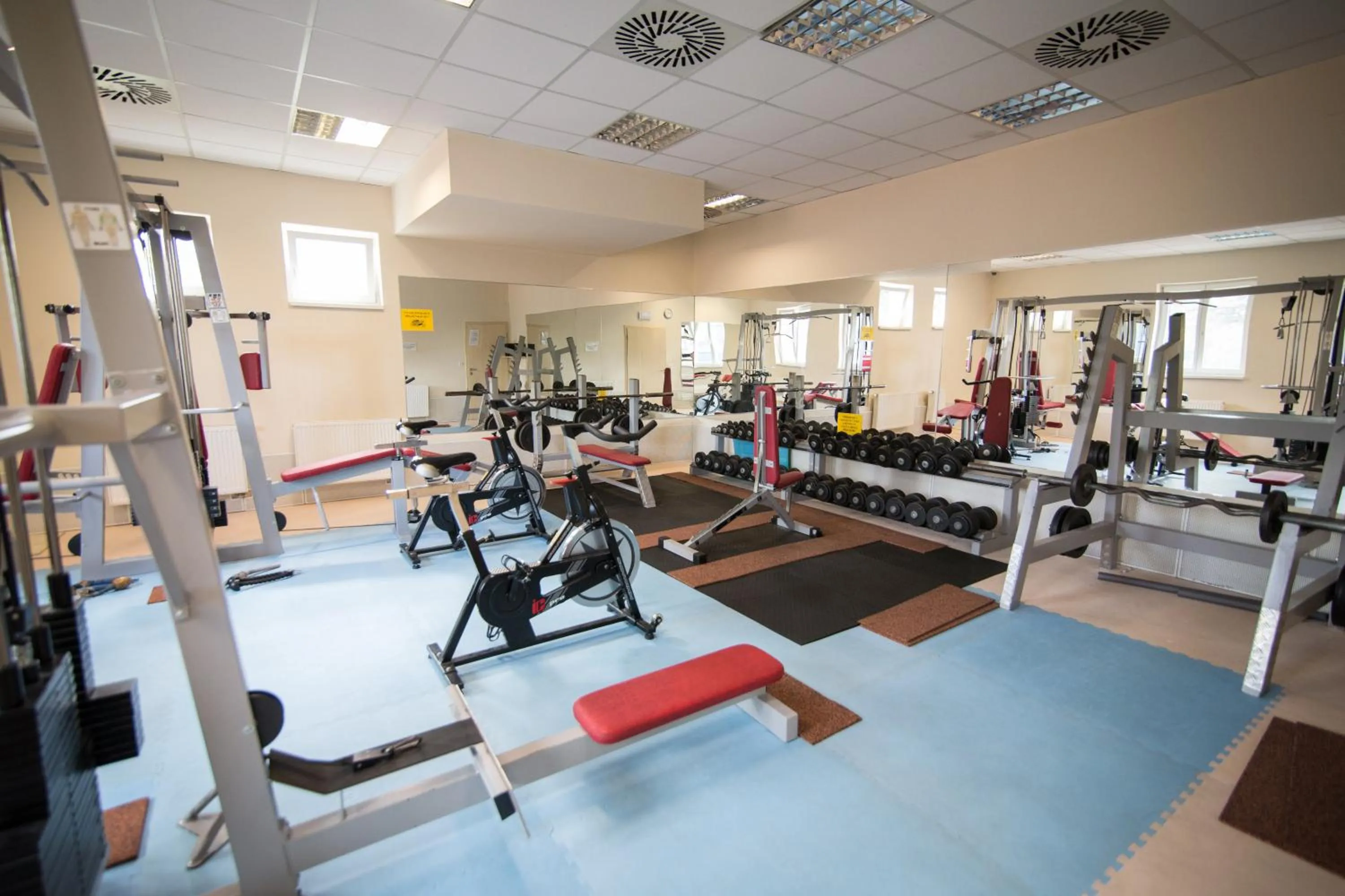 Fitness centre/facilities in Hotel Olympionik
