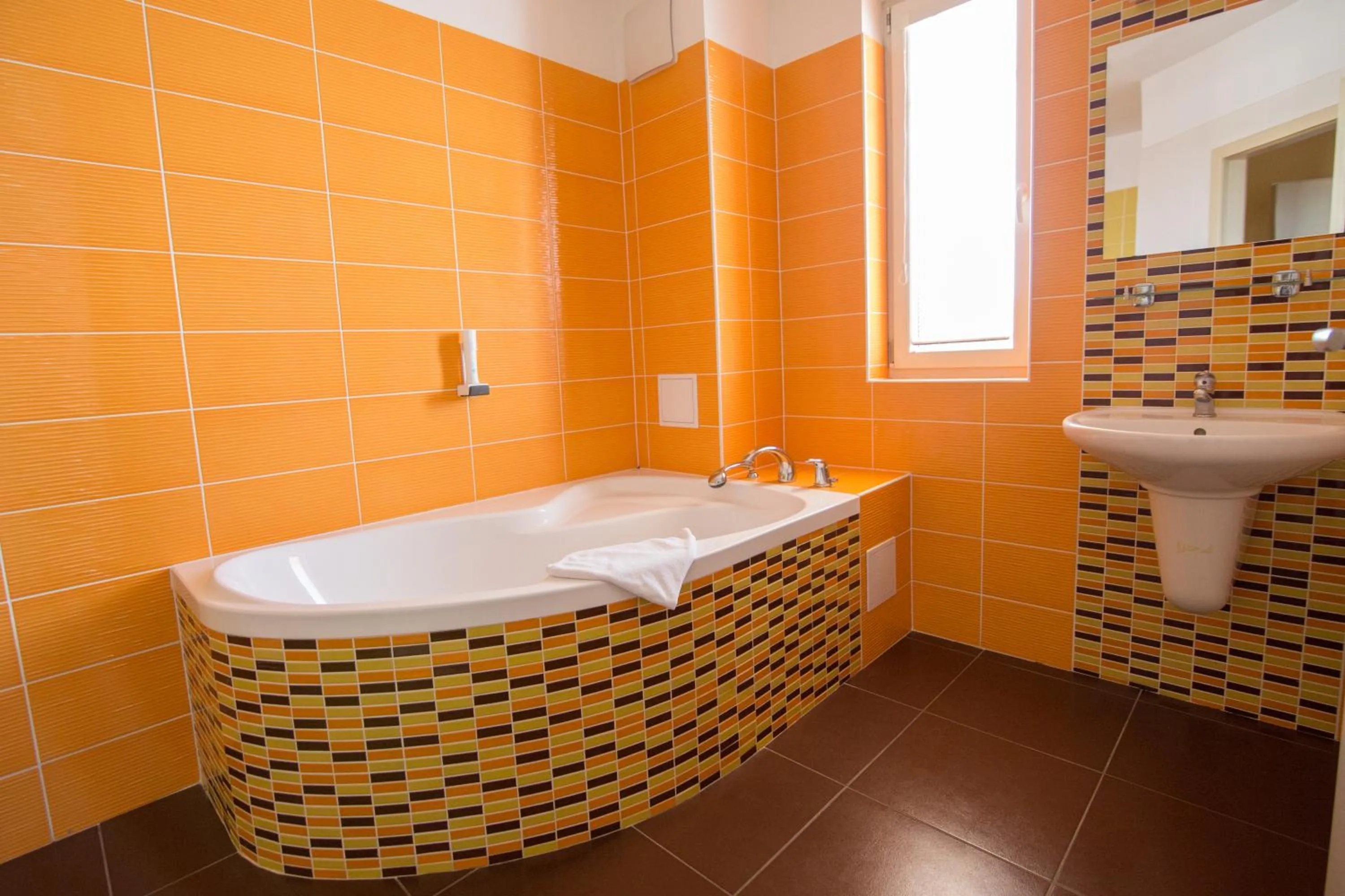 Bathroom in Hotel Olympionik