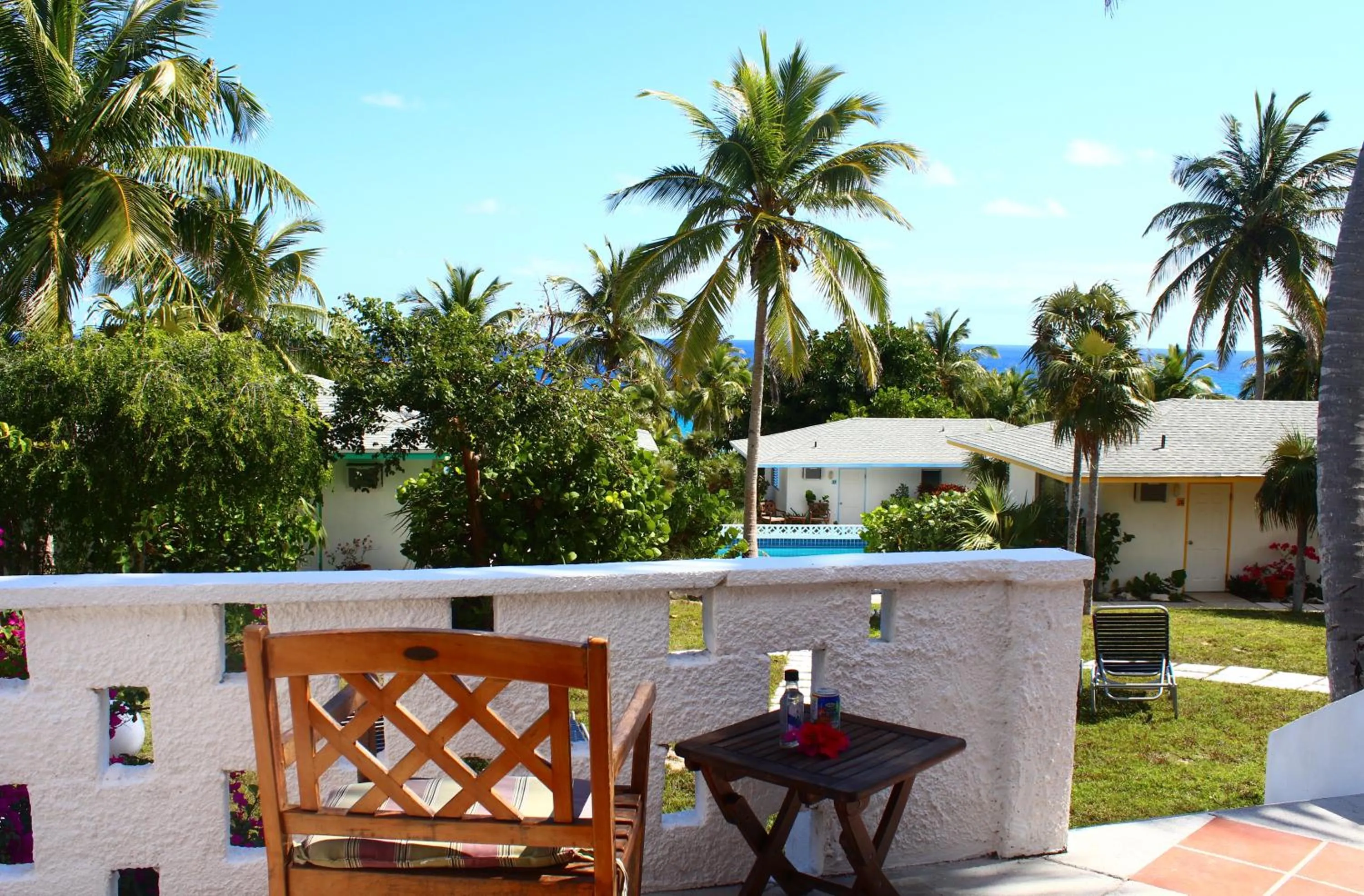 Pool view in Stella Maris Resort Club