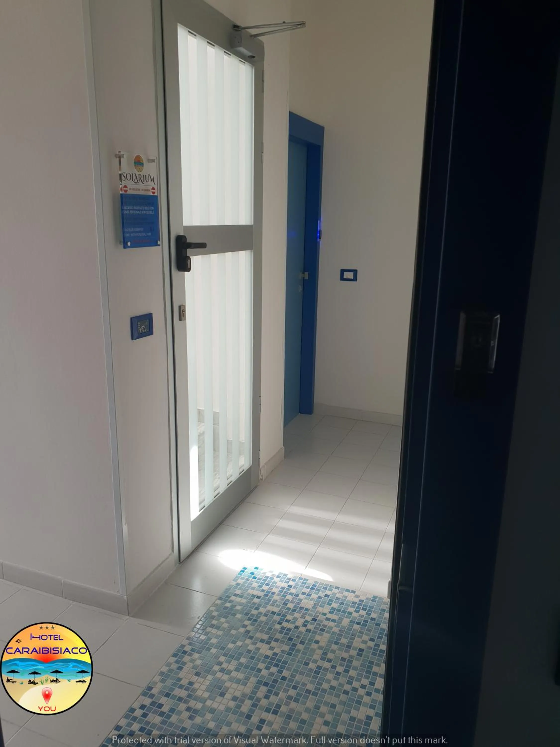 Solarium in Hotel Caraibisiaco sul mare