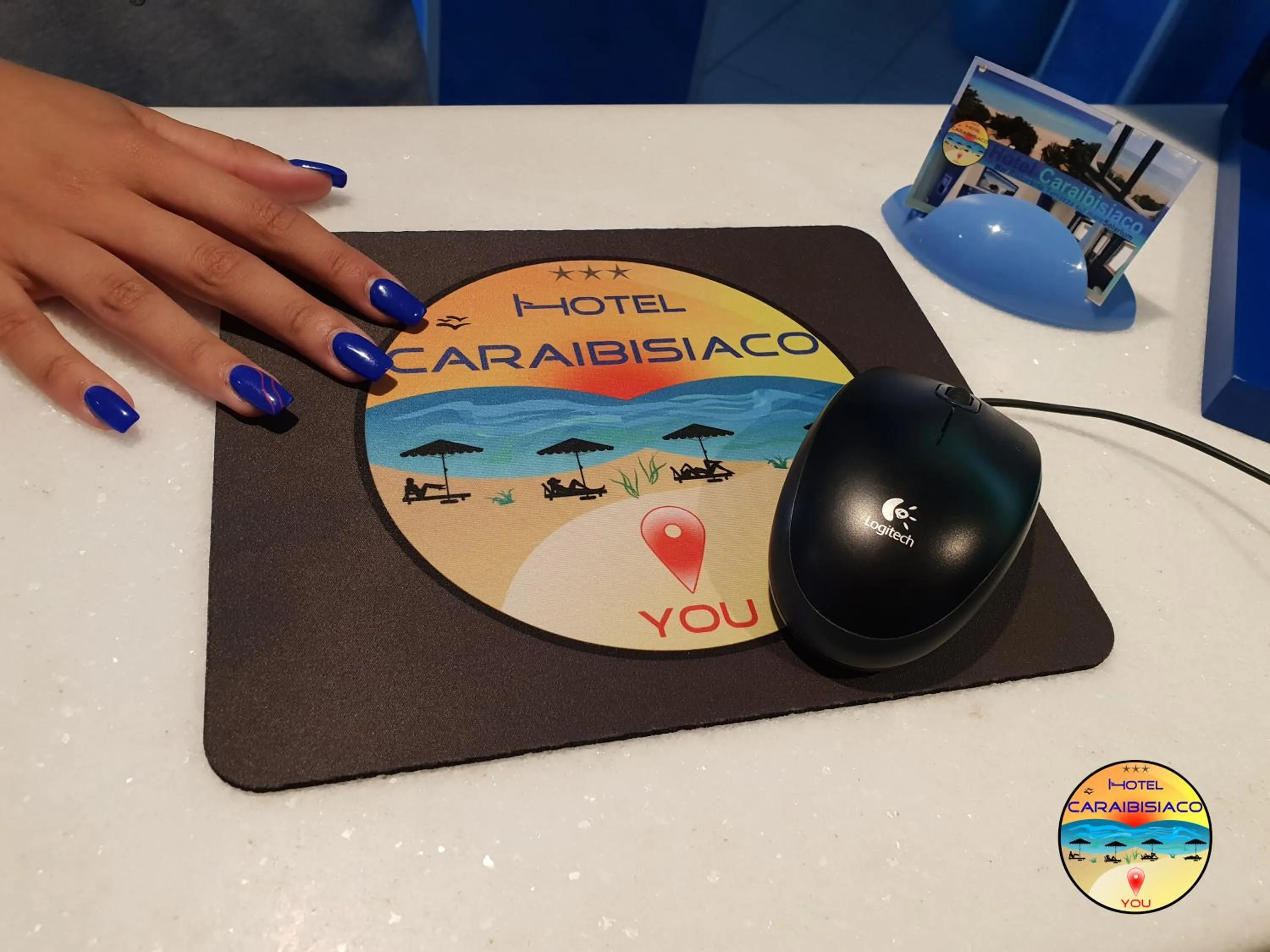 Lobby or reception in Hotel Caraibisiaco sul mare