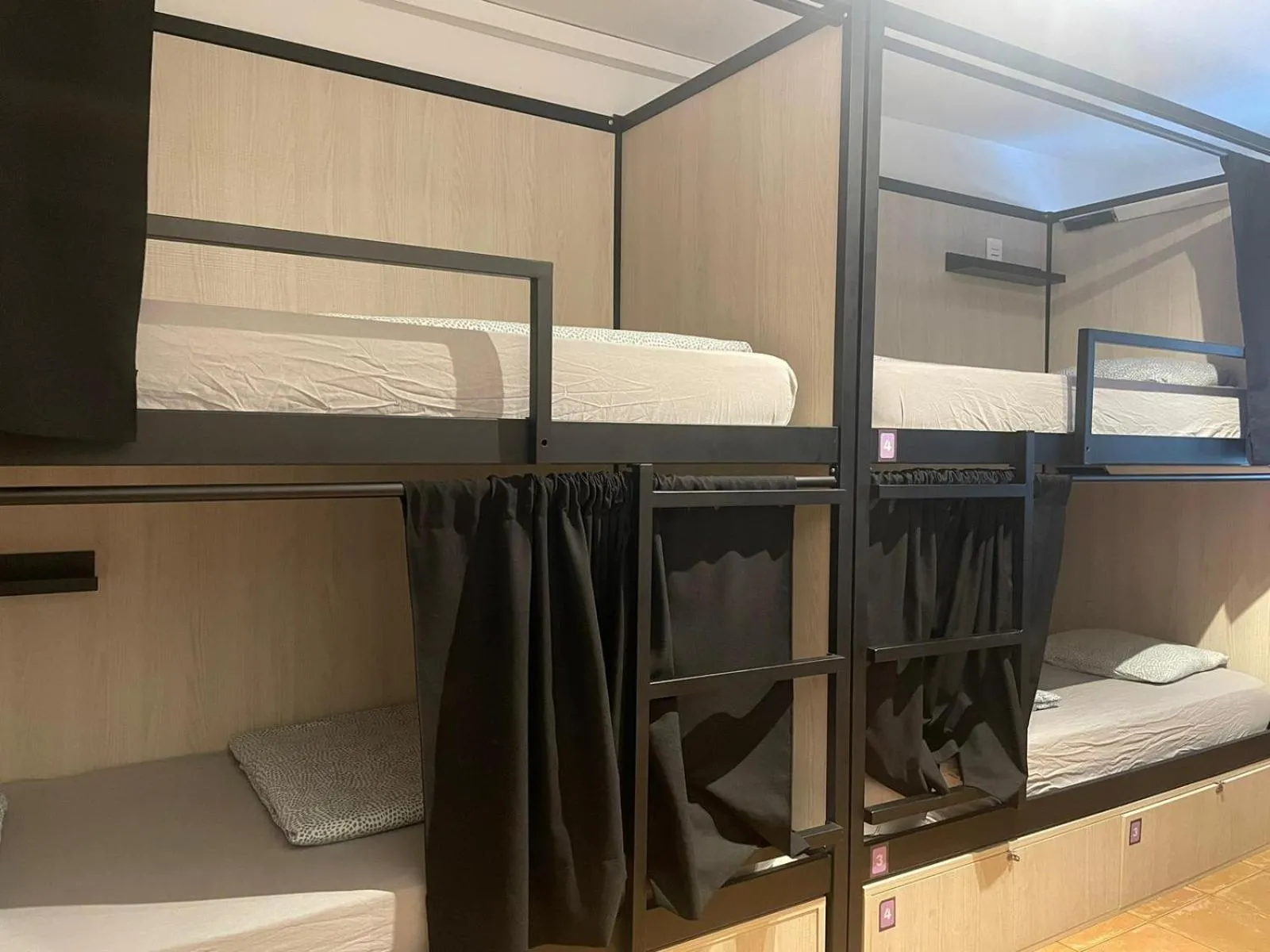 Bed in Onefam Madrid