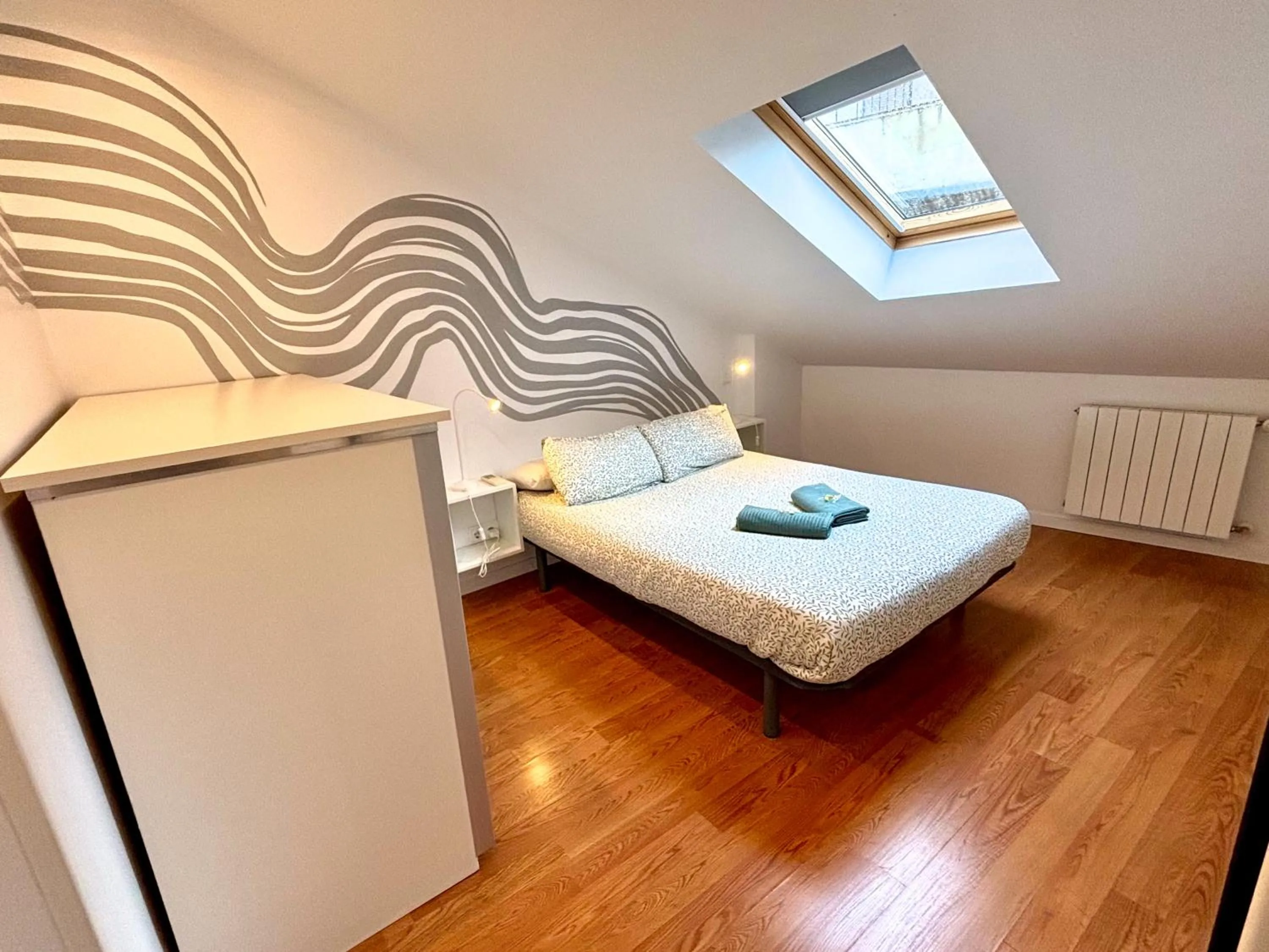 Bed in Onefam Madrid