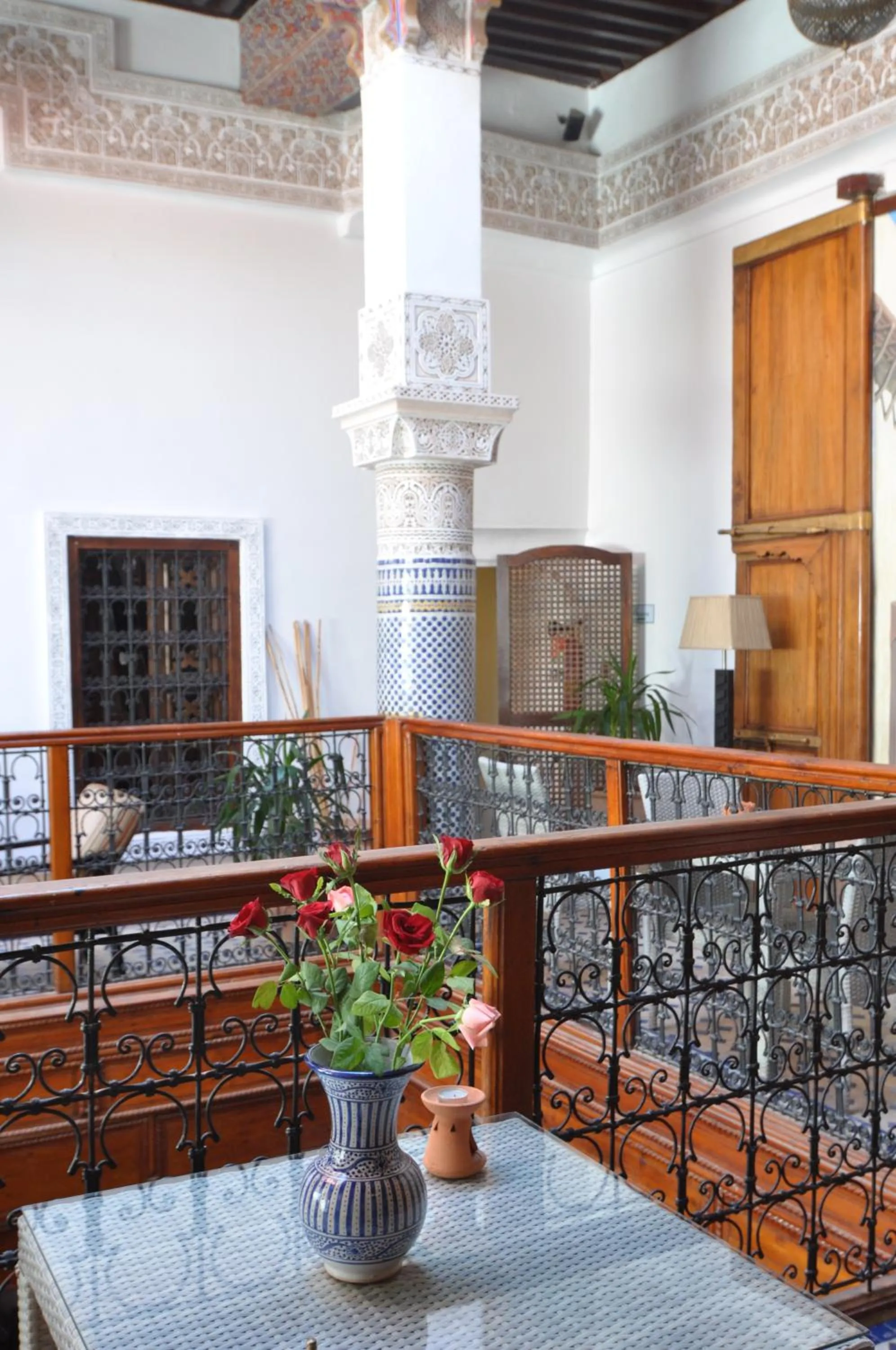 Decorative detail in Riad Adarissa