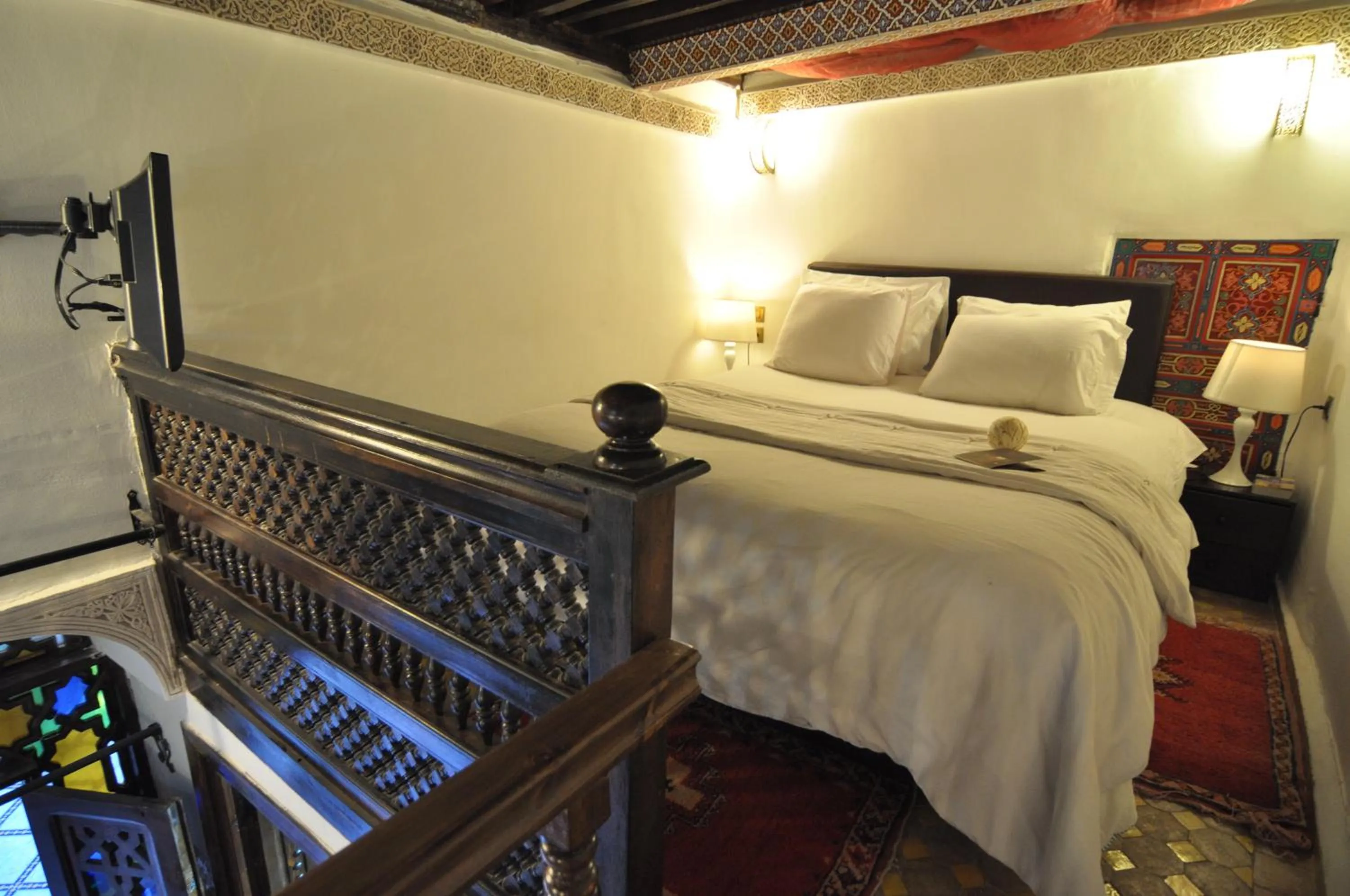 Photo of the whole room, Bed in Riad Adarissa