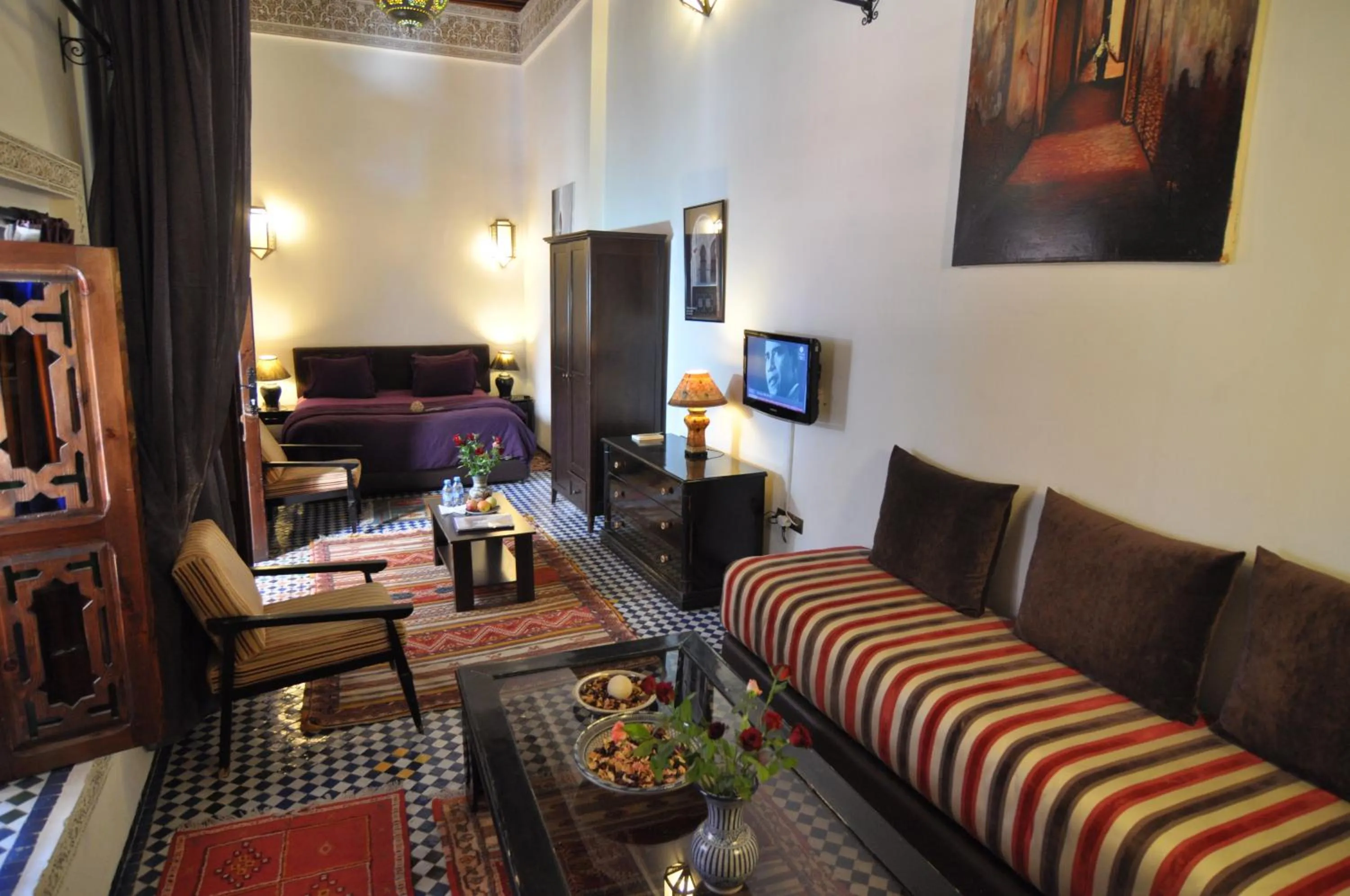 Photo of the whole room in Riad Adarissa