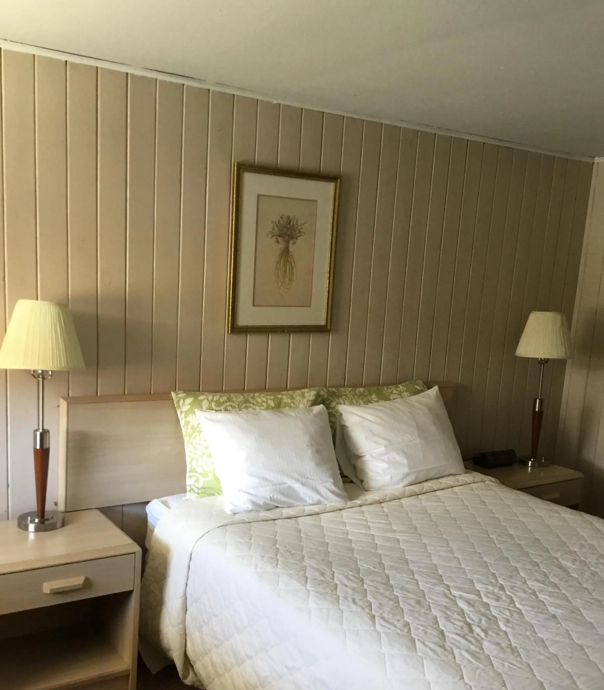 Mountain view, Bed in Gorham Motor Inn