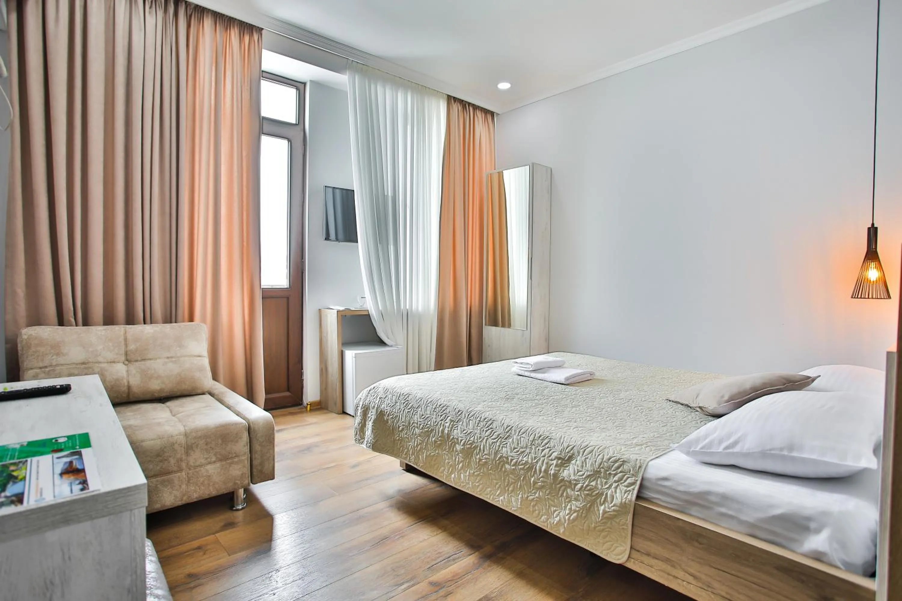 Bedroom, Bed in Hotel Terrace Kutaisi