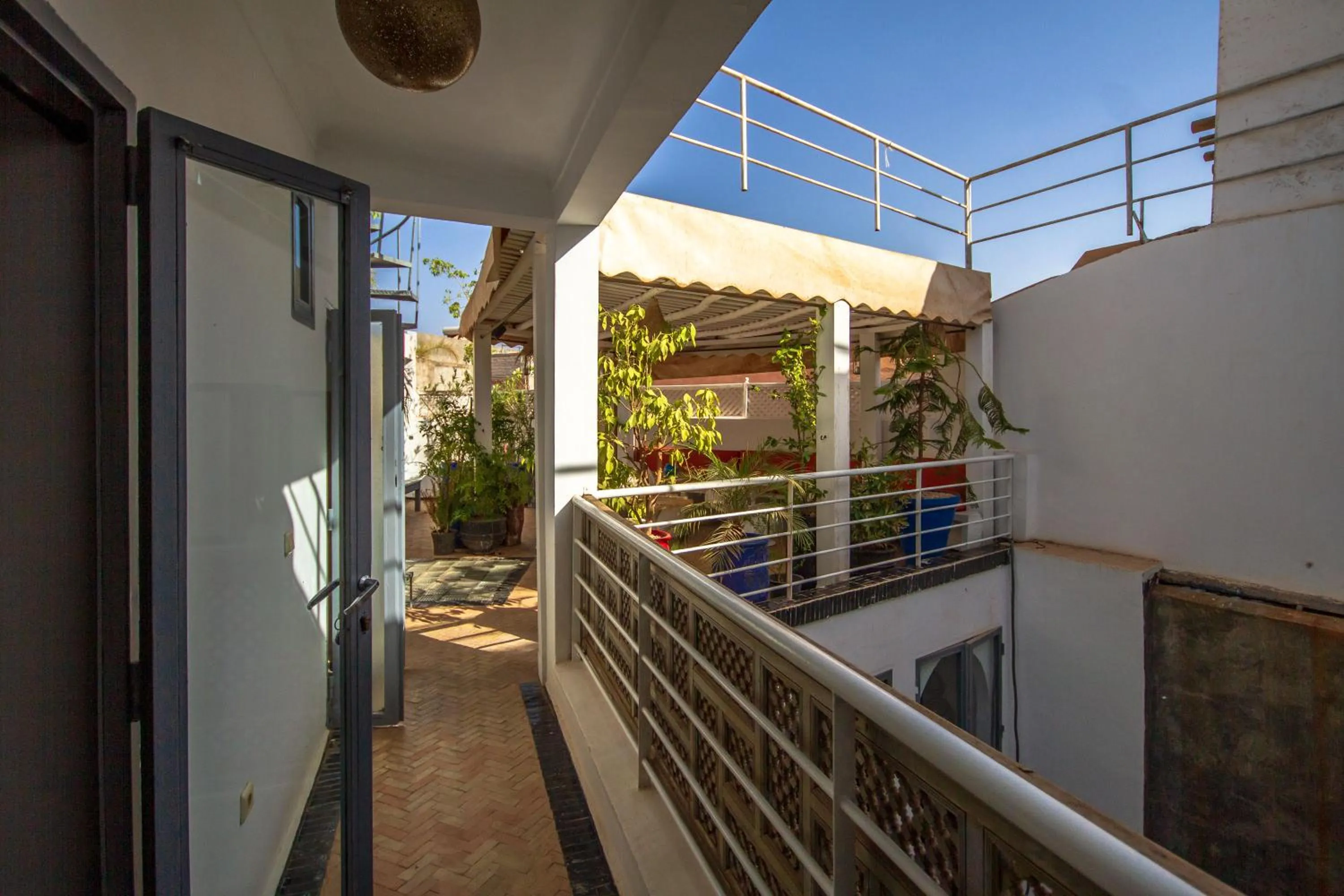 Balcony/Terrace in Riad Les Jardins des Lilas