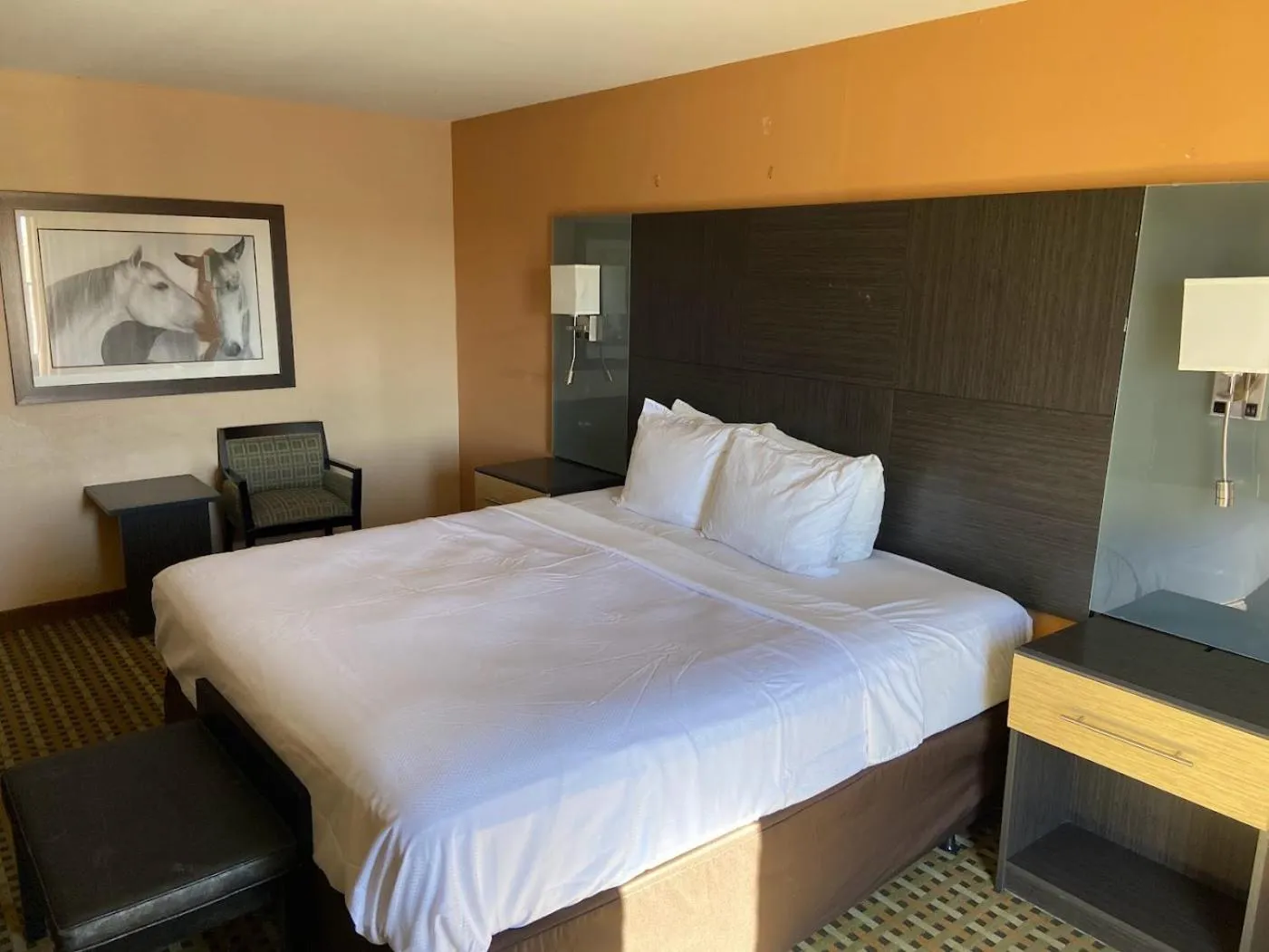 Bed in Quality Inn Amarillo West near Medical Center