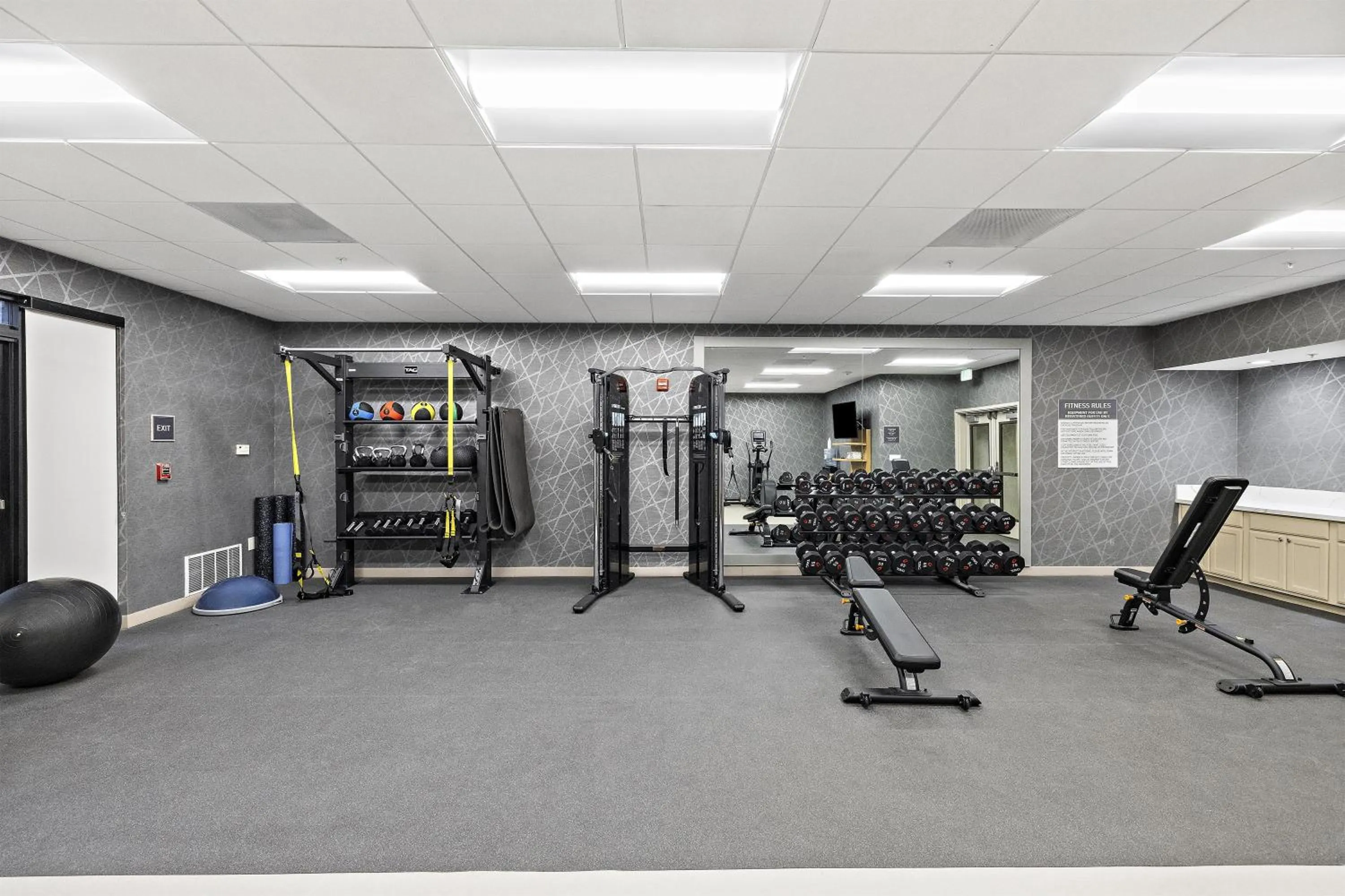 Fitness centre/facilities in Homewood Suites Lancaster