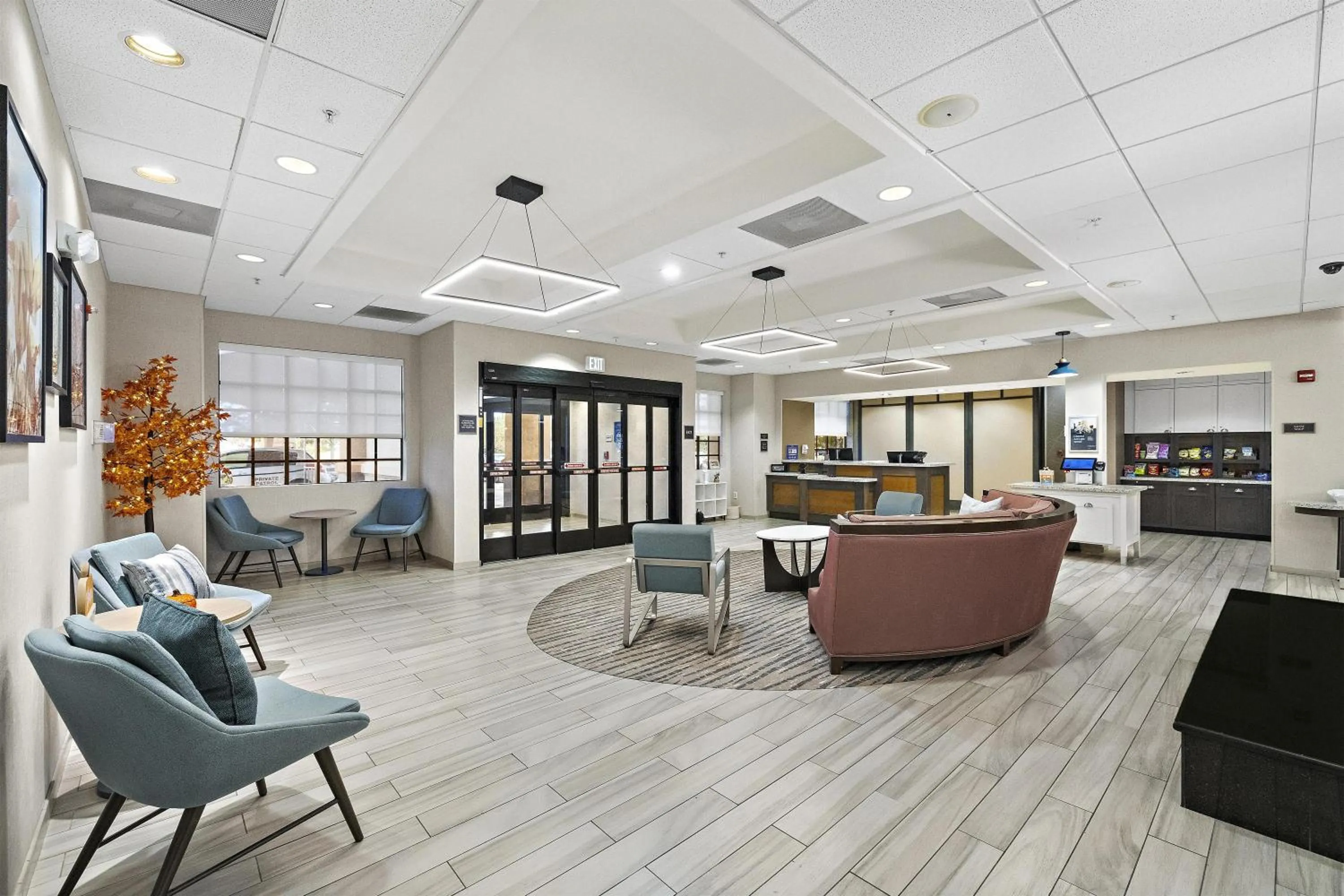 Lobby or reception in Homewood Suites Lancaster