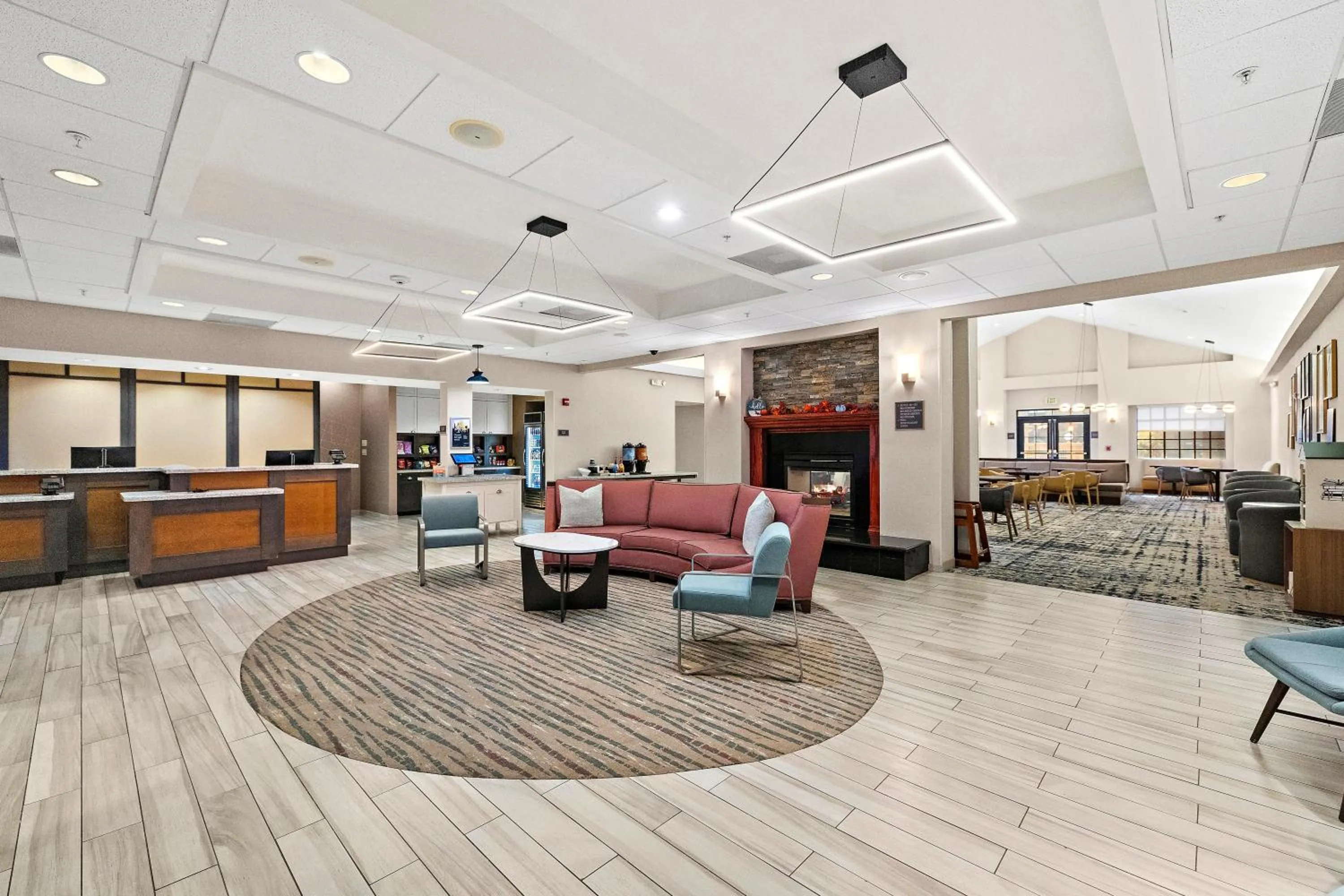 Lobby or reception in Homewood Suites Lancaster